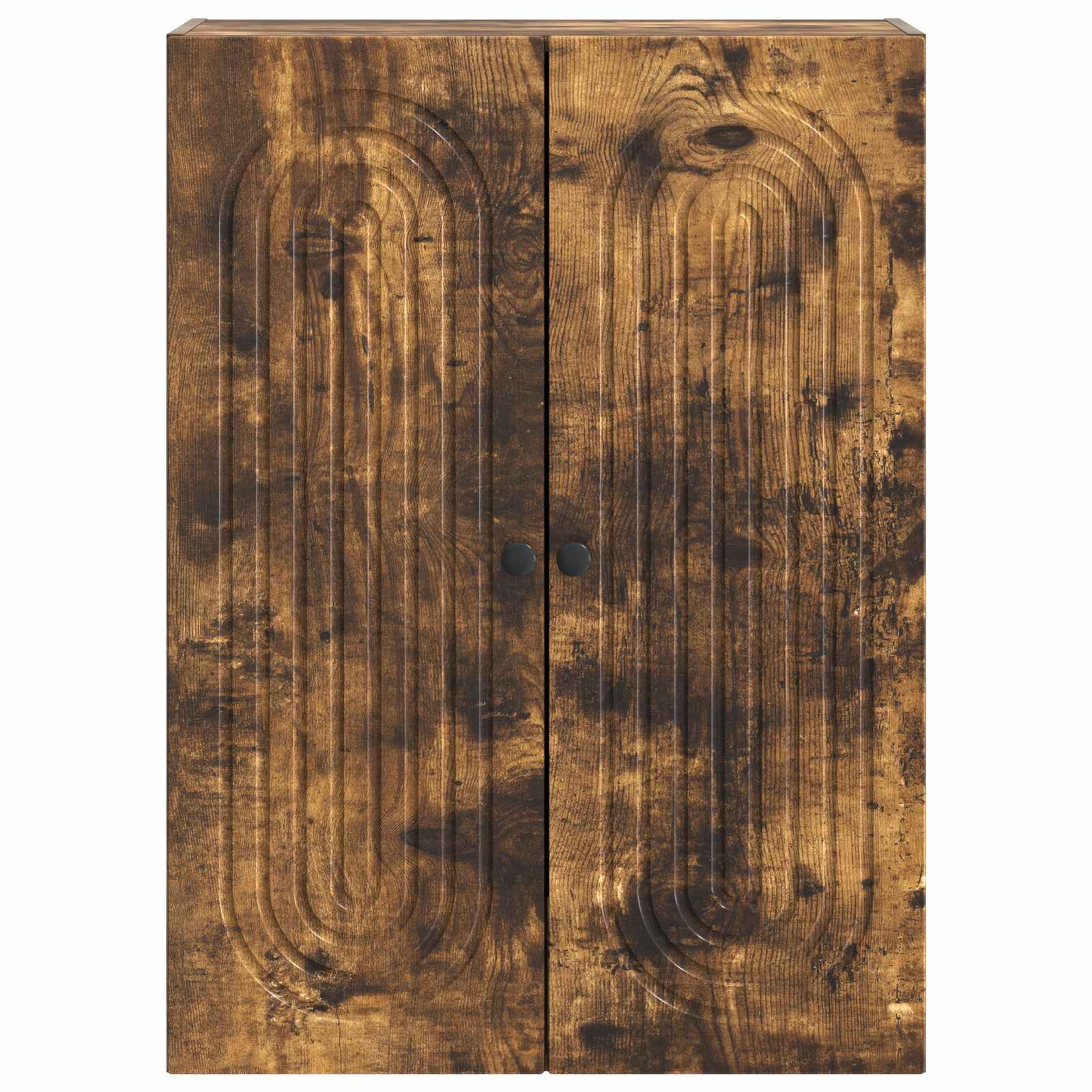 Wandkast Gerookt eiken 66 x 34,5 x 90 cm Bewerkt hout – afbeelding 4
