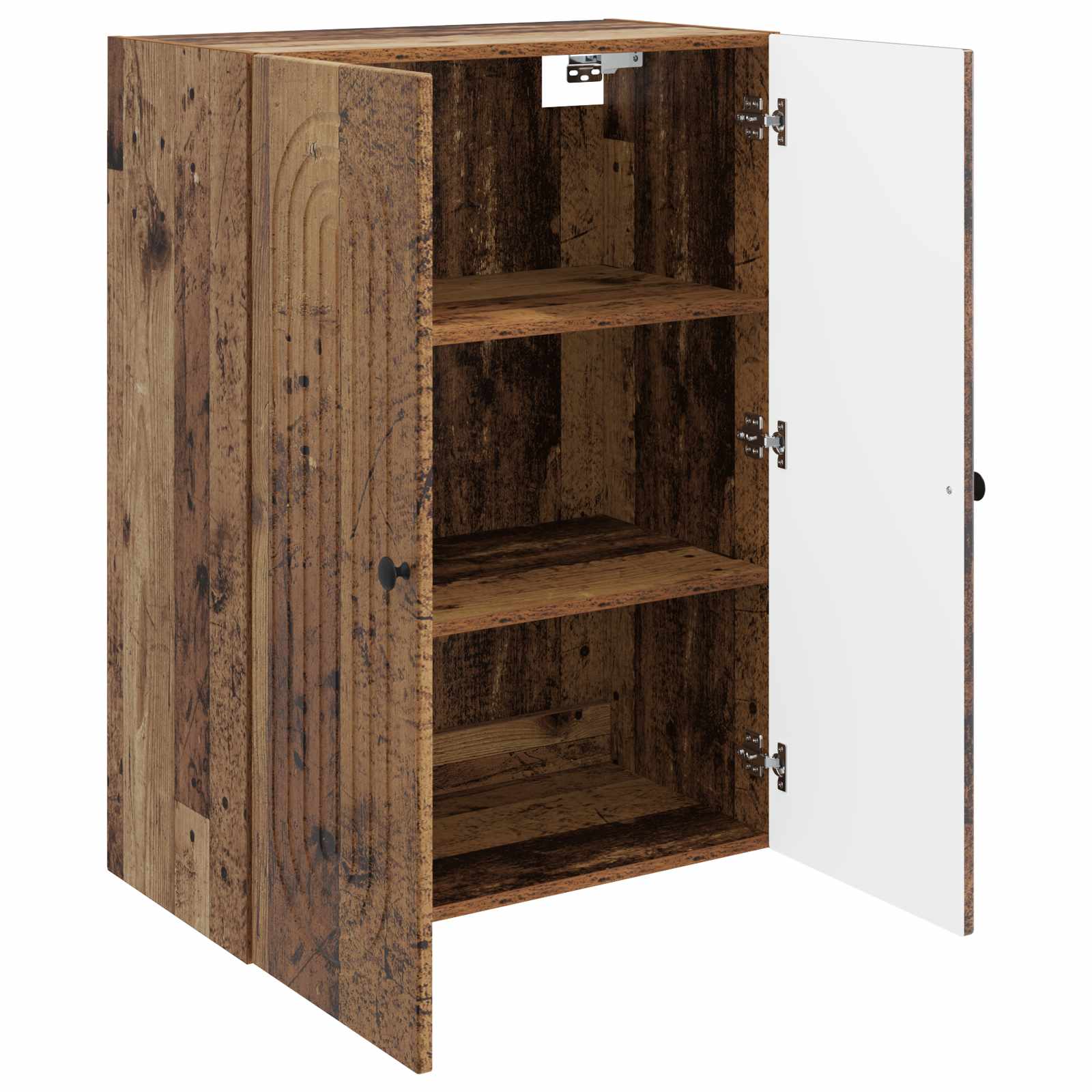 Wandkast Oud hout 66 x 34,5 x 90 cm Bewerkt hout – afbeelding 3
