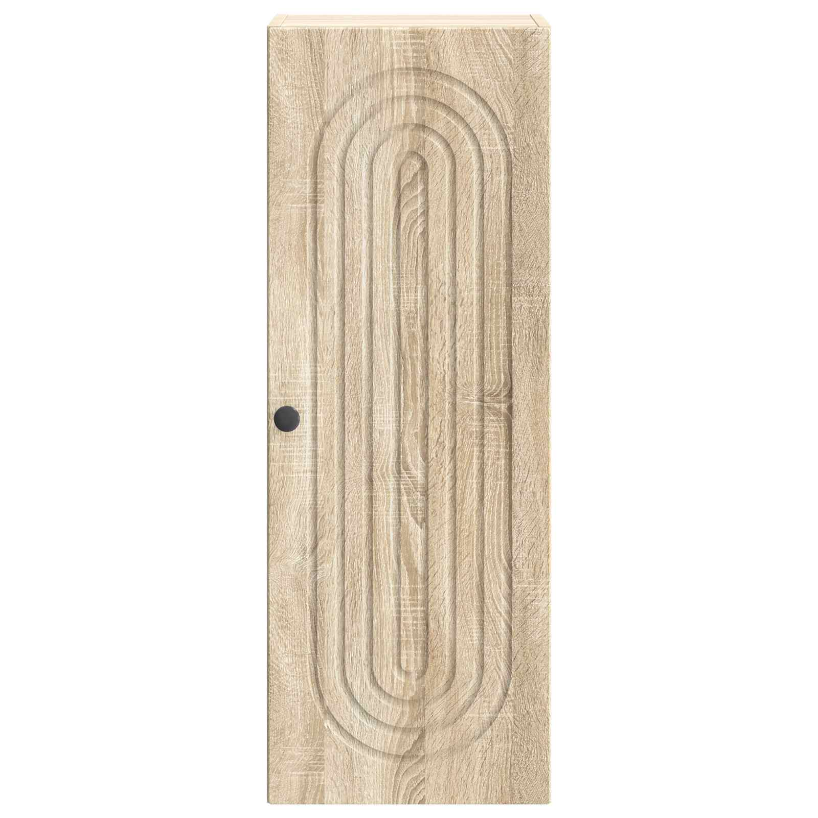 Wandkast Sonoma Eiken 33 x 34,5 x 90 cm Bewerkt hout – afbeelding 4