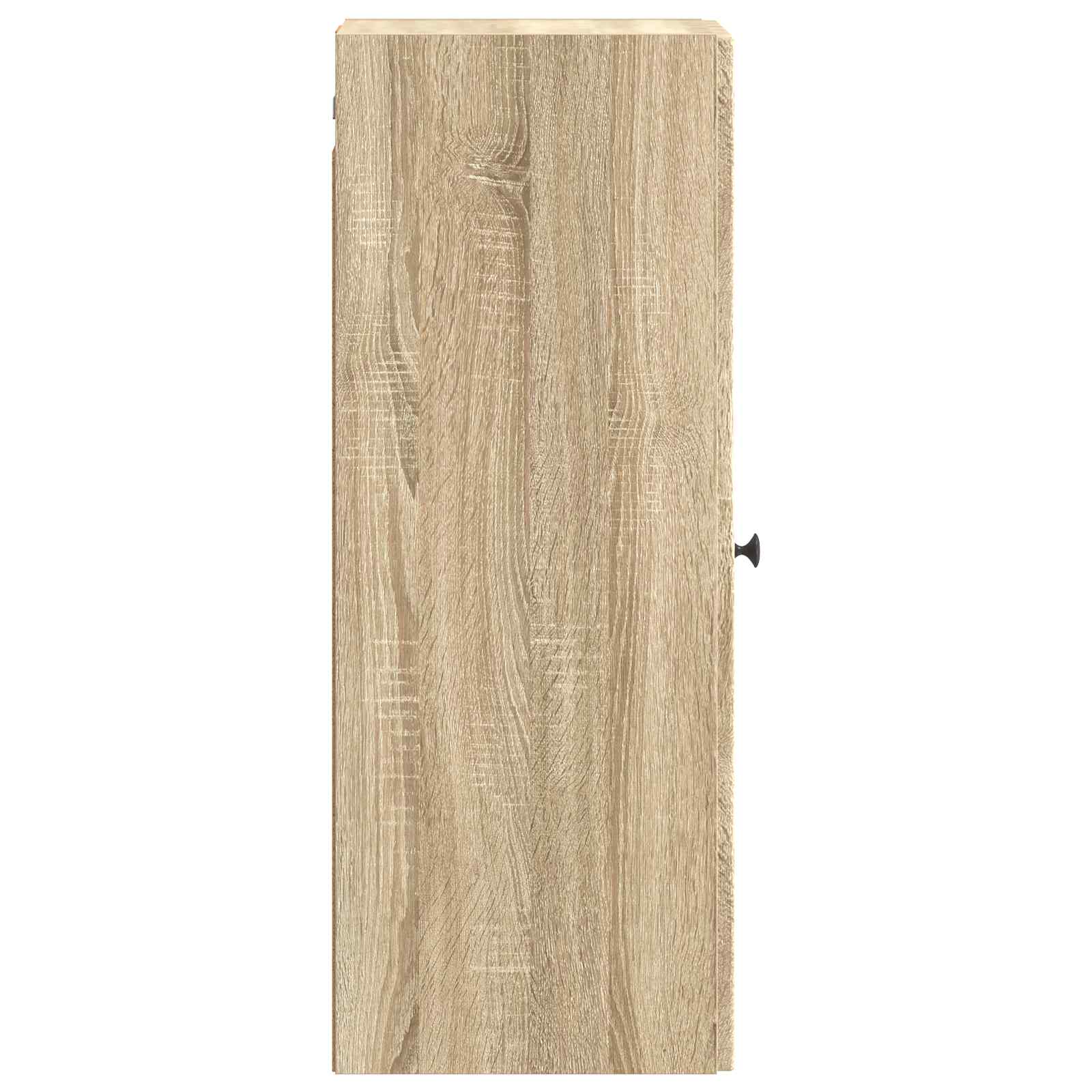 Wandkast Sonoma Eiken 33 x 34,5 x 90 cm Bewerkt hout – afbeelding 5