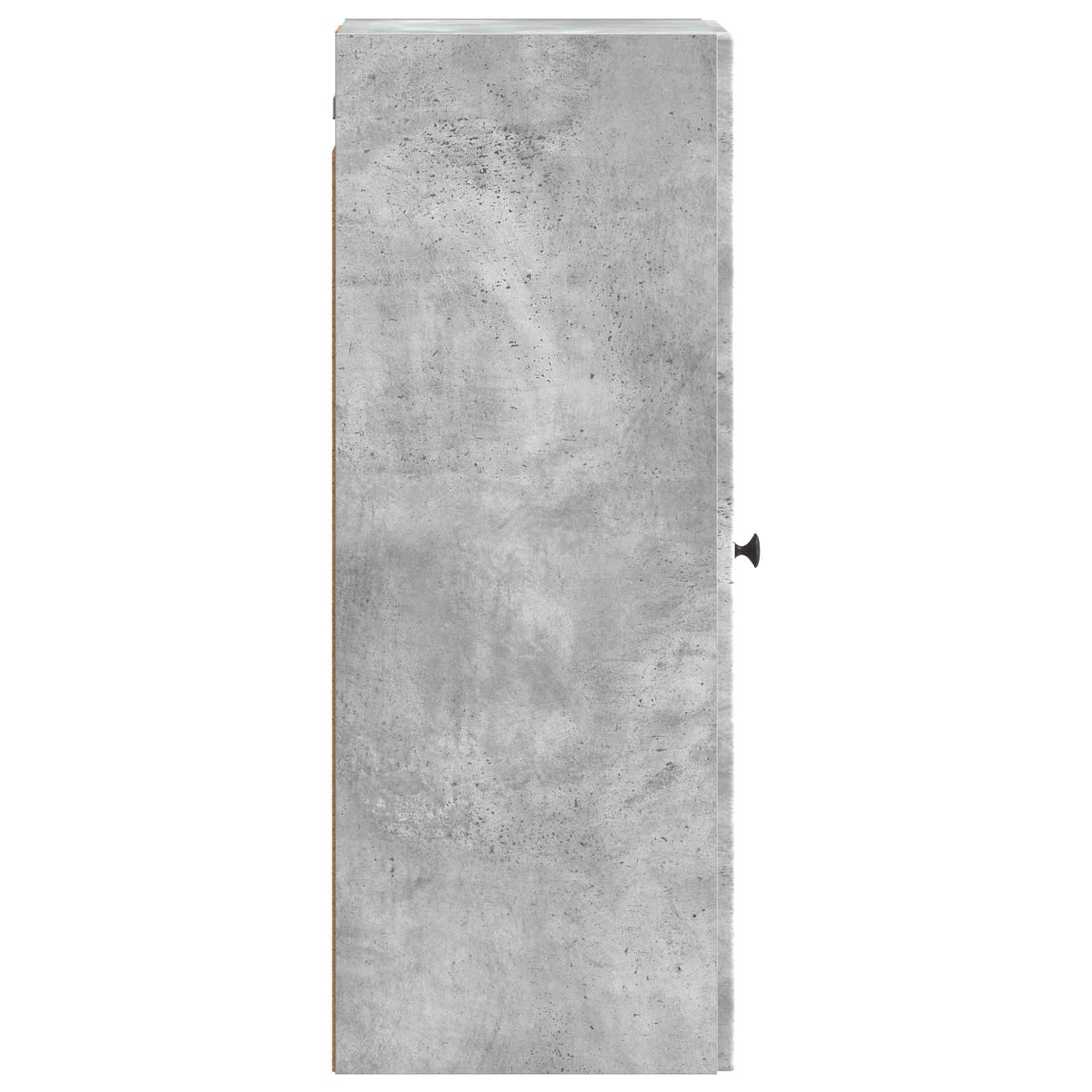 Wandkast Betongrijs 33 x 34,5 x 90 cm Bewerkt hout – afbeelding 5