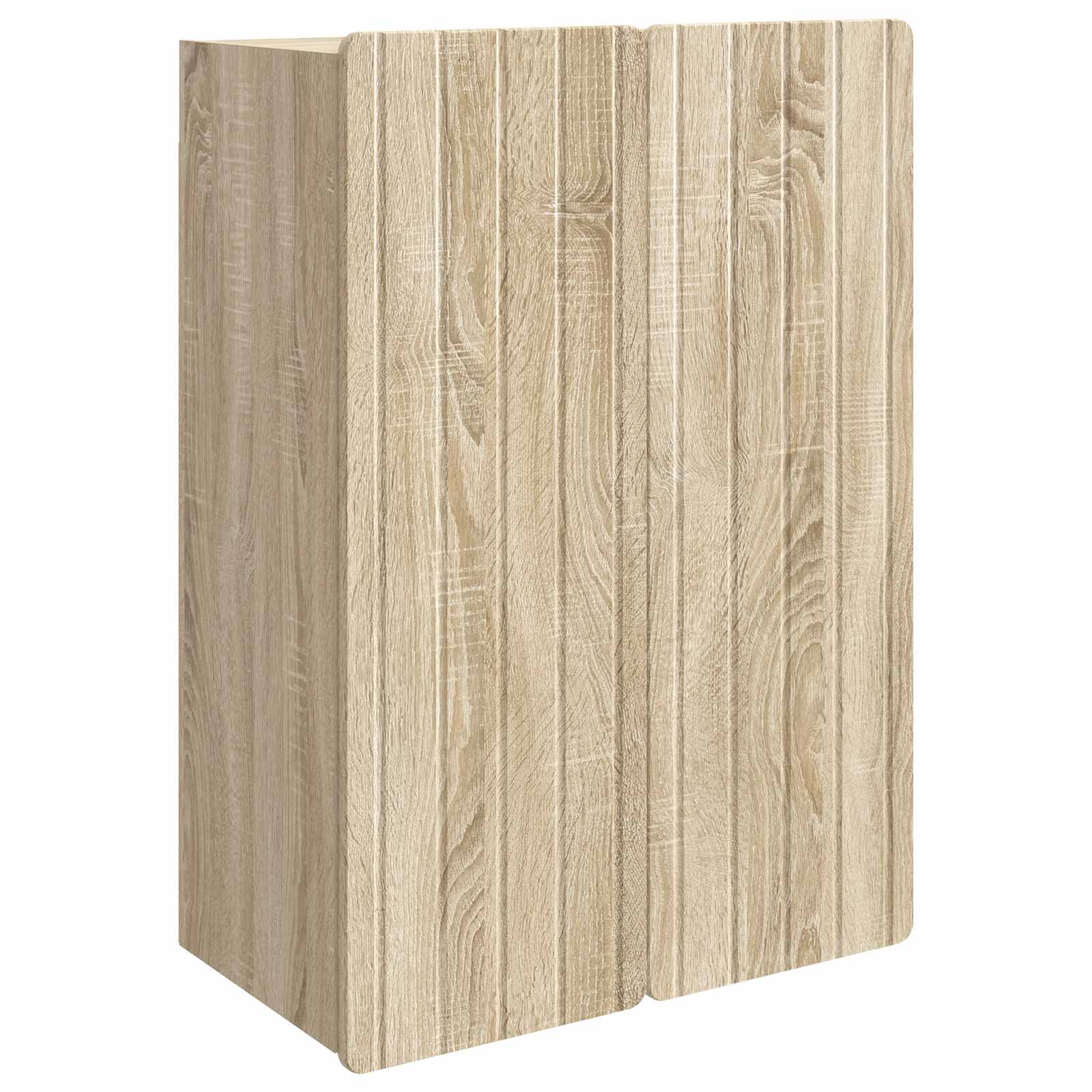 Wandkast Sonoma Eiken 66 x 34,5 x 92 cm Bewerkt hout – afbeelding 2