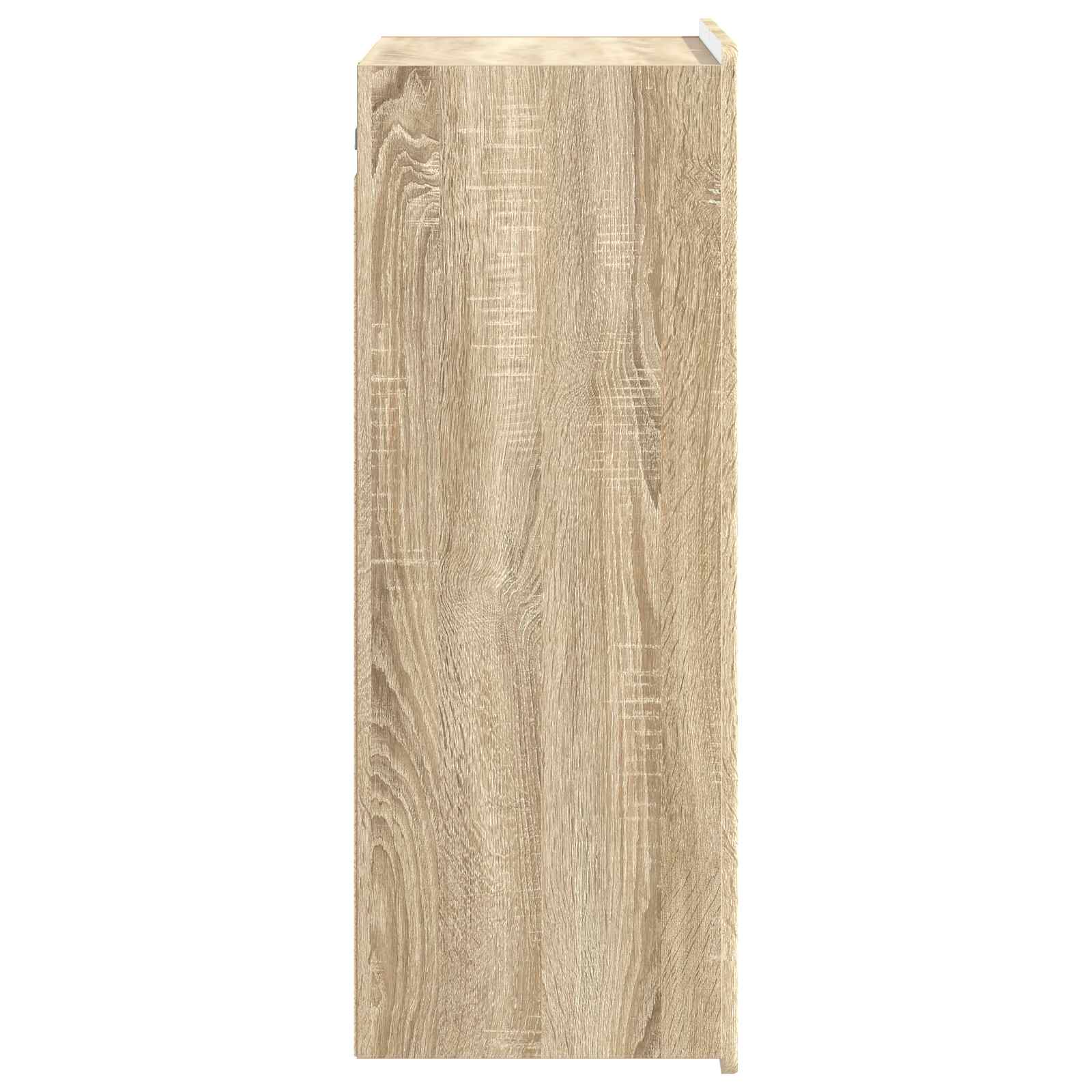 Wandkast Sonoma Eiken 66 x 34,5 x 92 cm Bewerkt hout – afbeelding 5