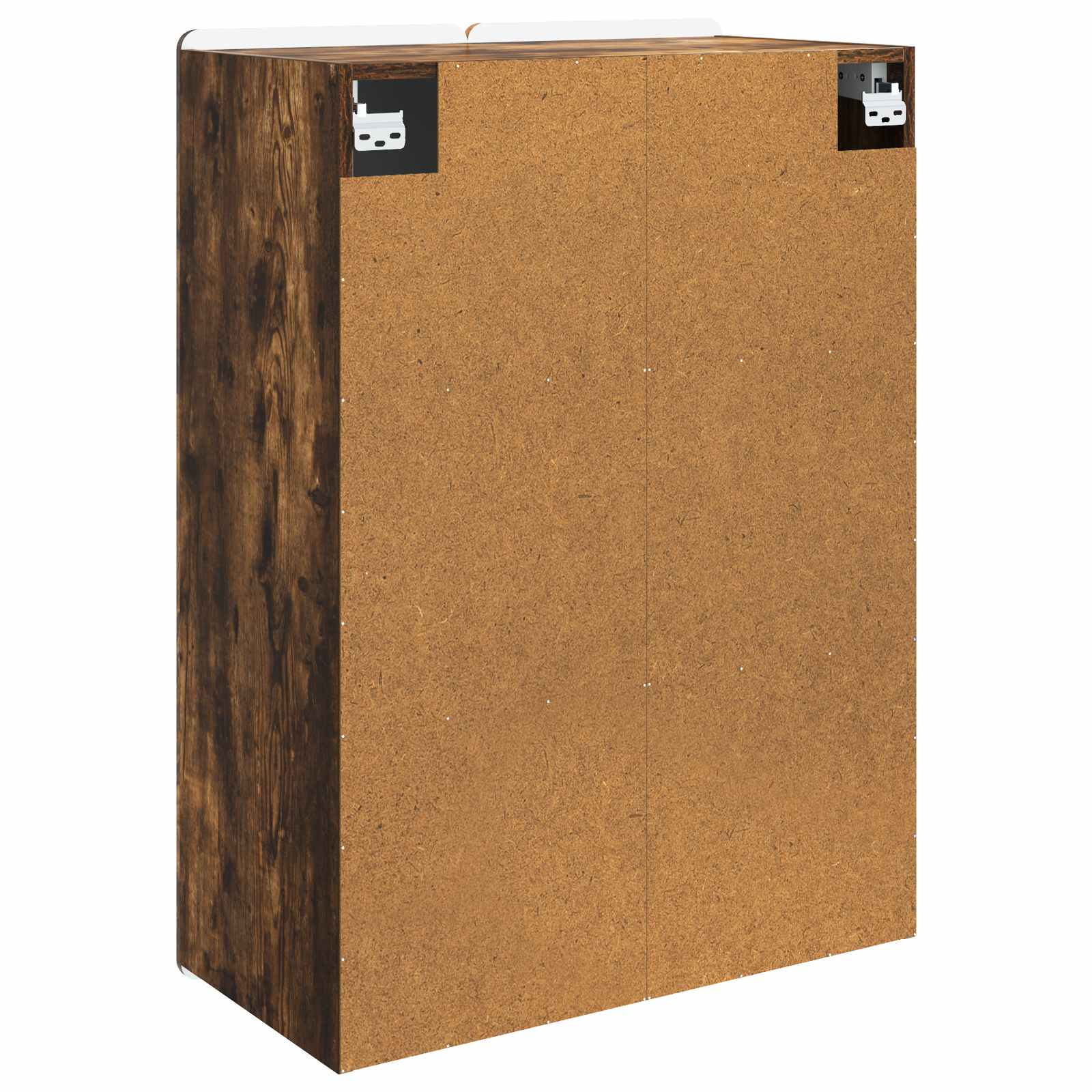 Wandkast Gerookt eiken 66 x 34,5 x 92 cm Bewerkt hout – afbeelding 6