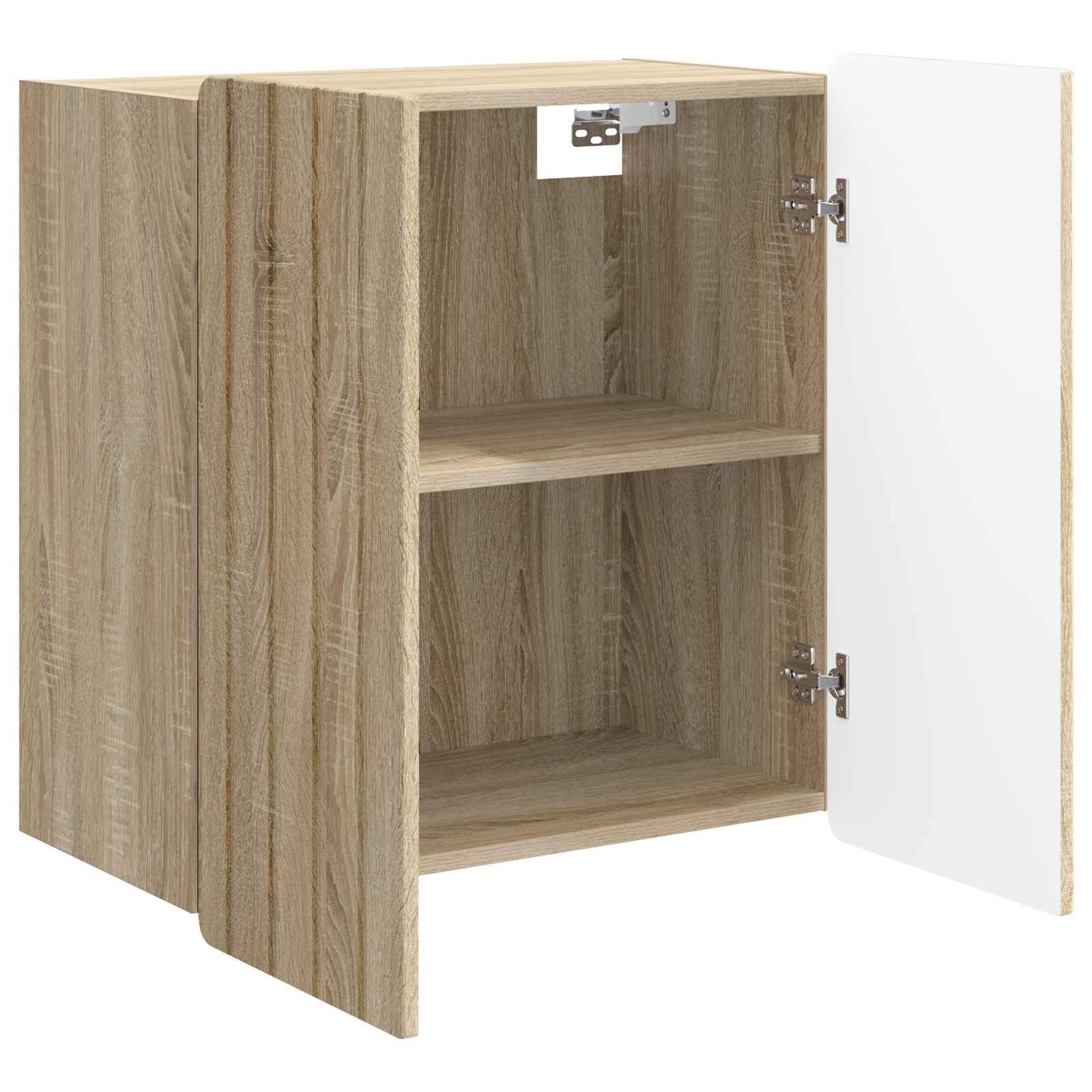 Wandkast Sonoma Eiken 59 x 31 x 64 cm Bewerkt hout – afbeelding 3