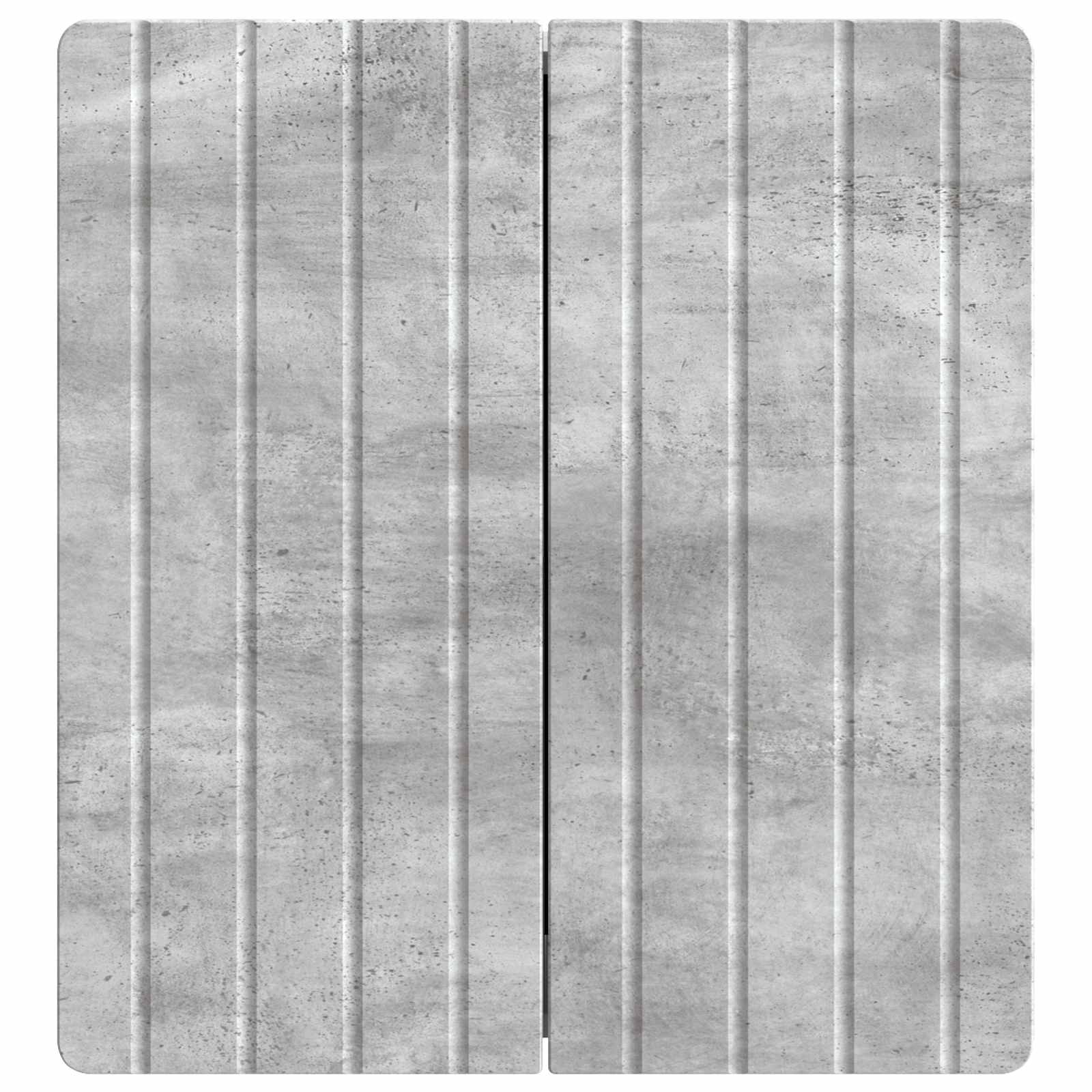 Wandkast Betongrijs 59 x 31 x 64 cm Bewerkt hout – afbeelding 4