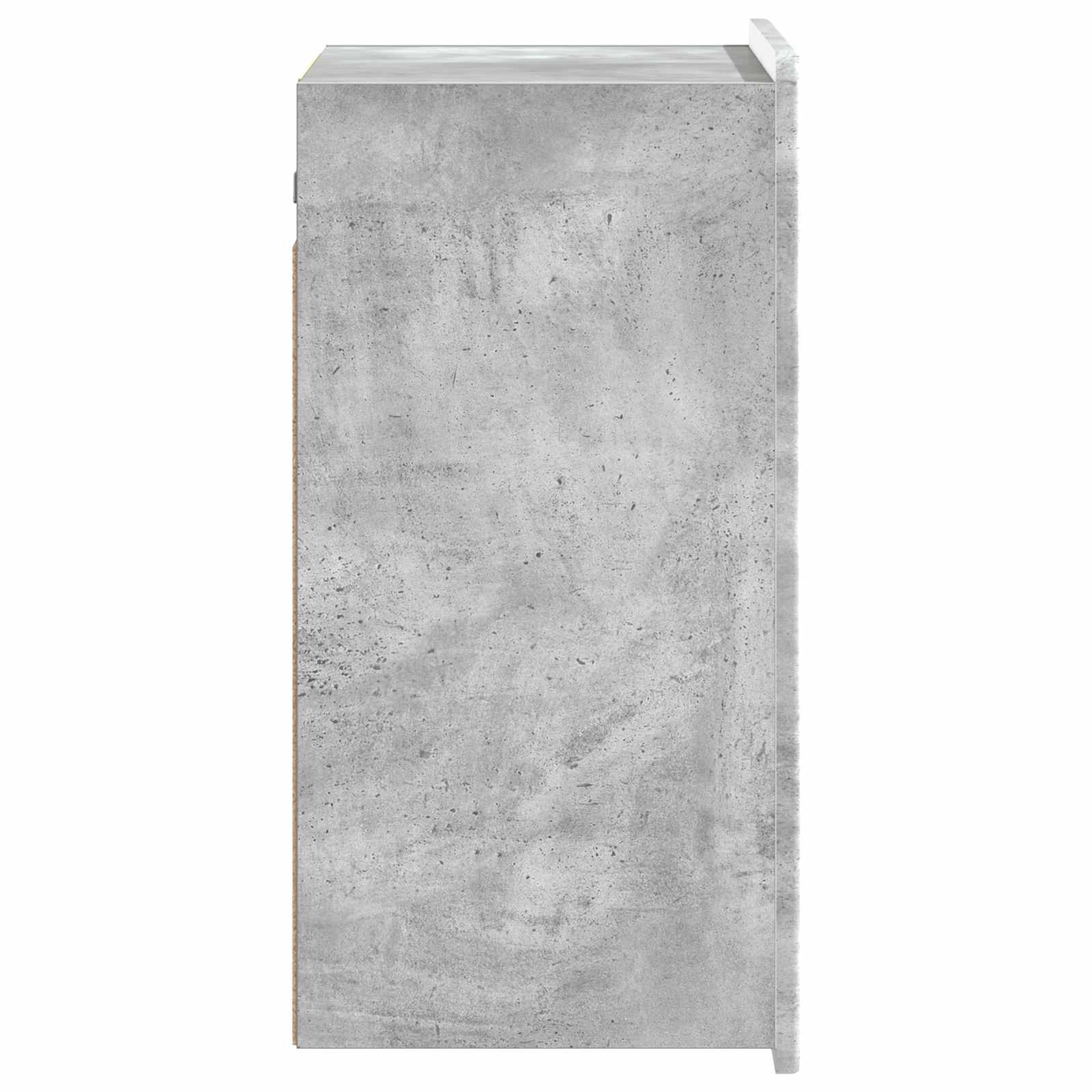 Wandkast Betongrijs 59 x 31 x 64 cm Bewerkt hout – afbeelding 5