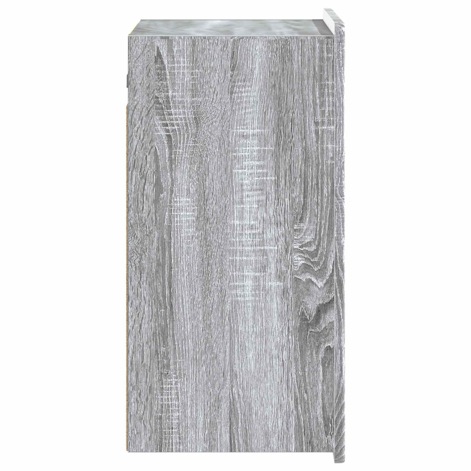 Wandkast Grijs Sonoma 59 x 31 x 64 cm Bewerkt hout – afbeelding 5