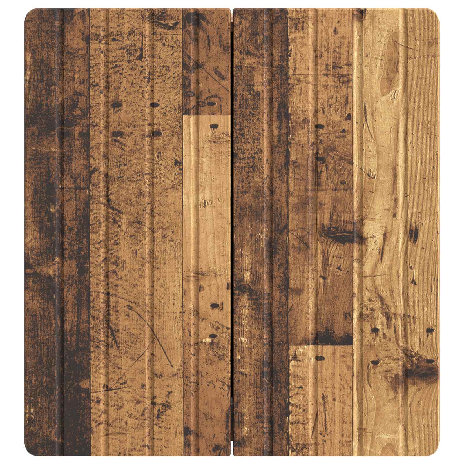 Wandkast Oud hout 59 x 31 x 64 cm Bewerkt hout – afbeelding 4