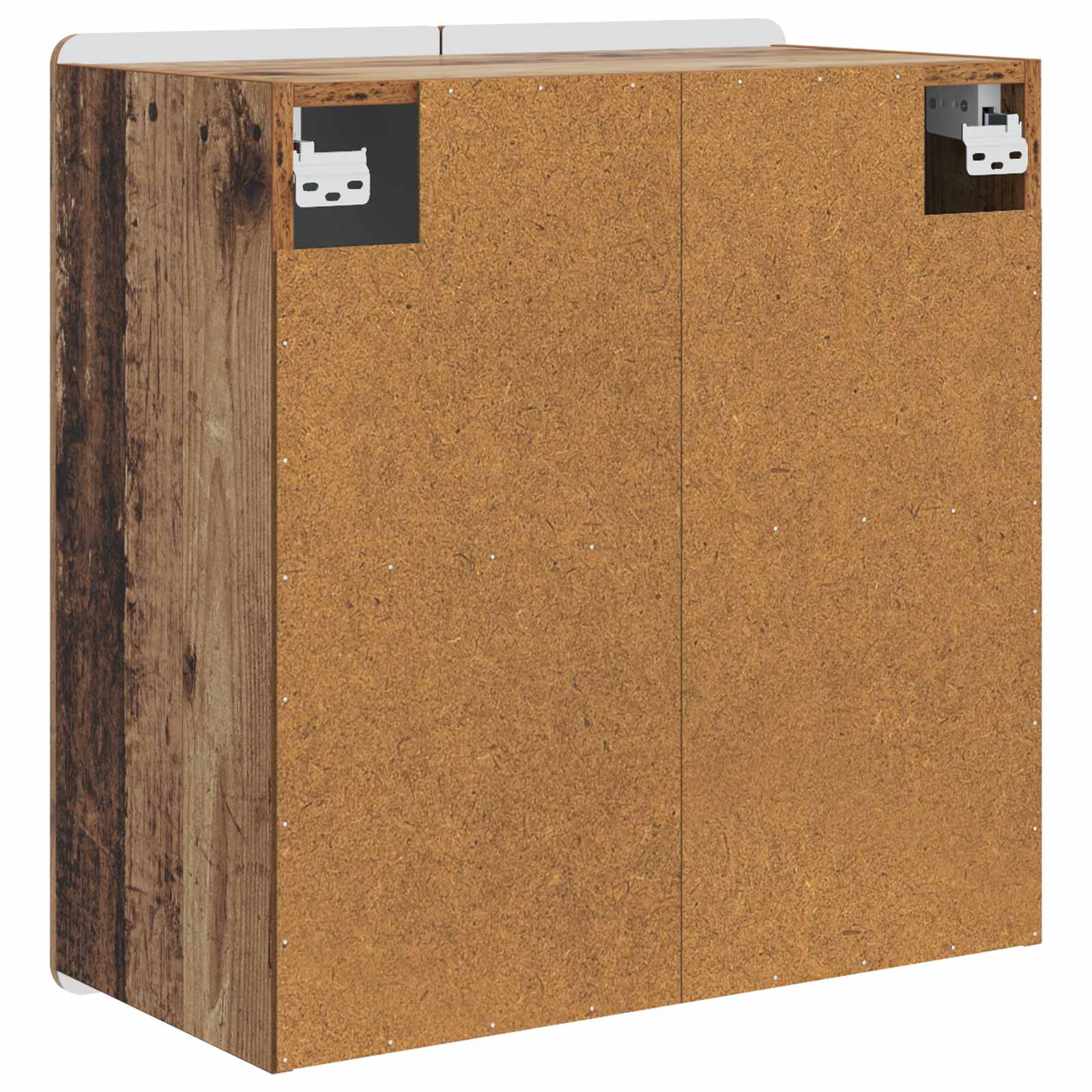 Wandkast Oud hout 59 x 31 x 64 cm Bewerkt hout – afbeelding 6