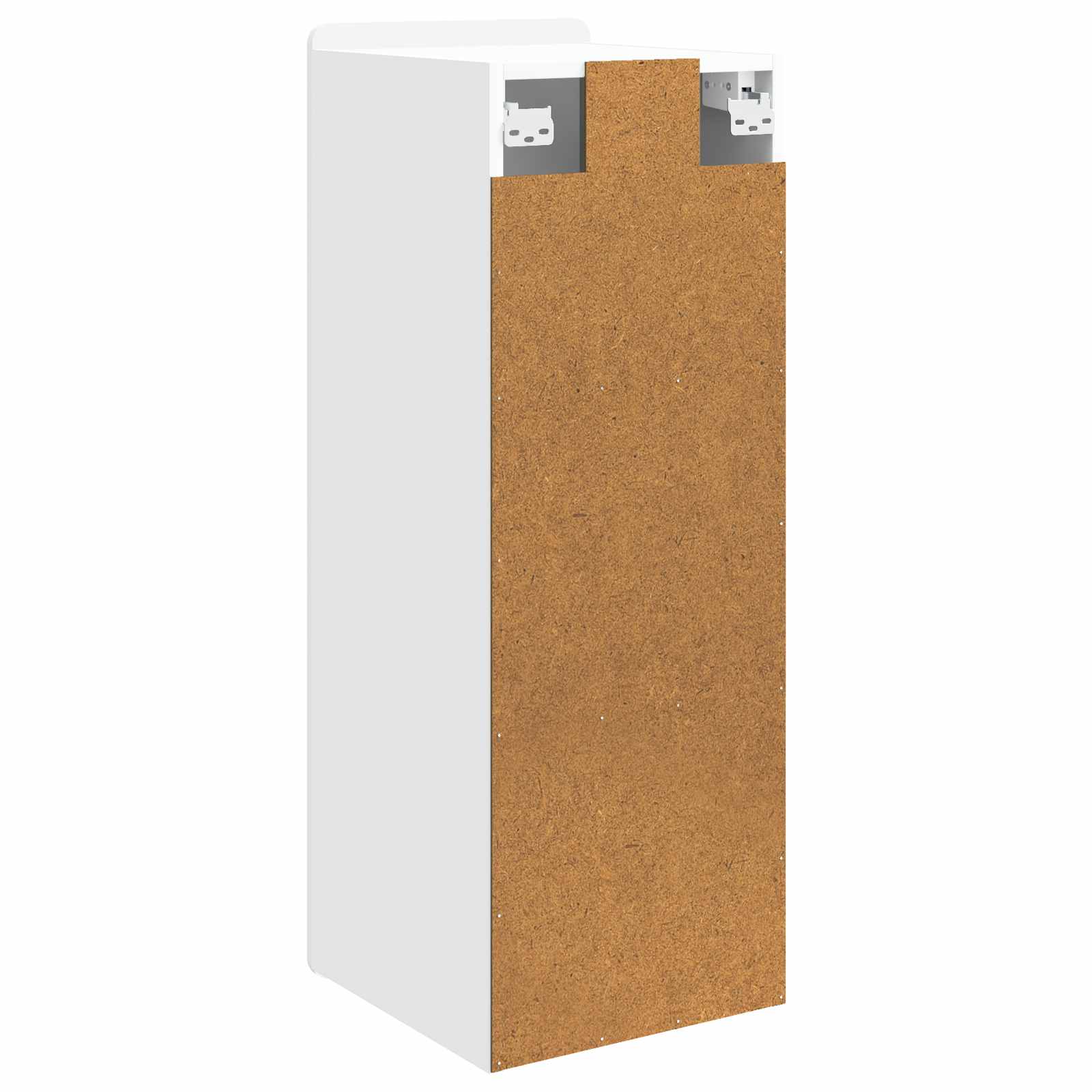 Wandkast Wit 33 x 34,5 x 94 cm Bewerkt hout – afbeelding 6