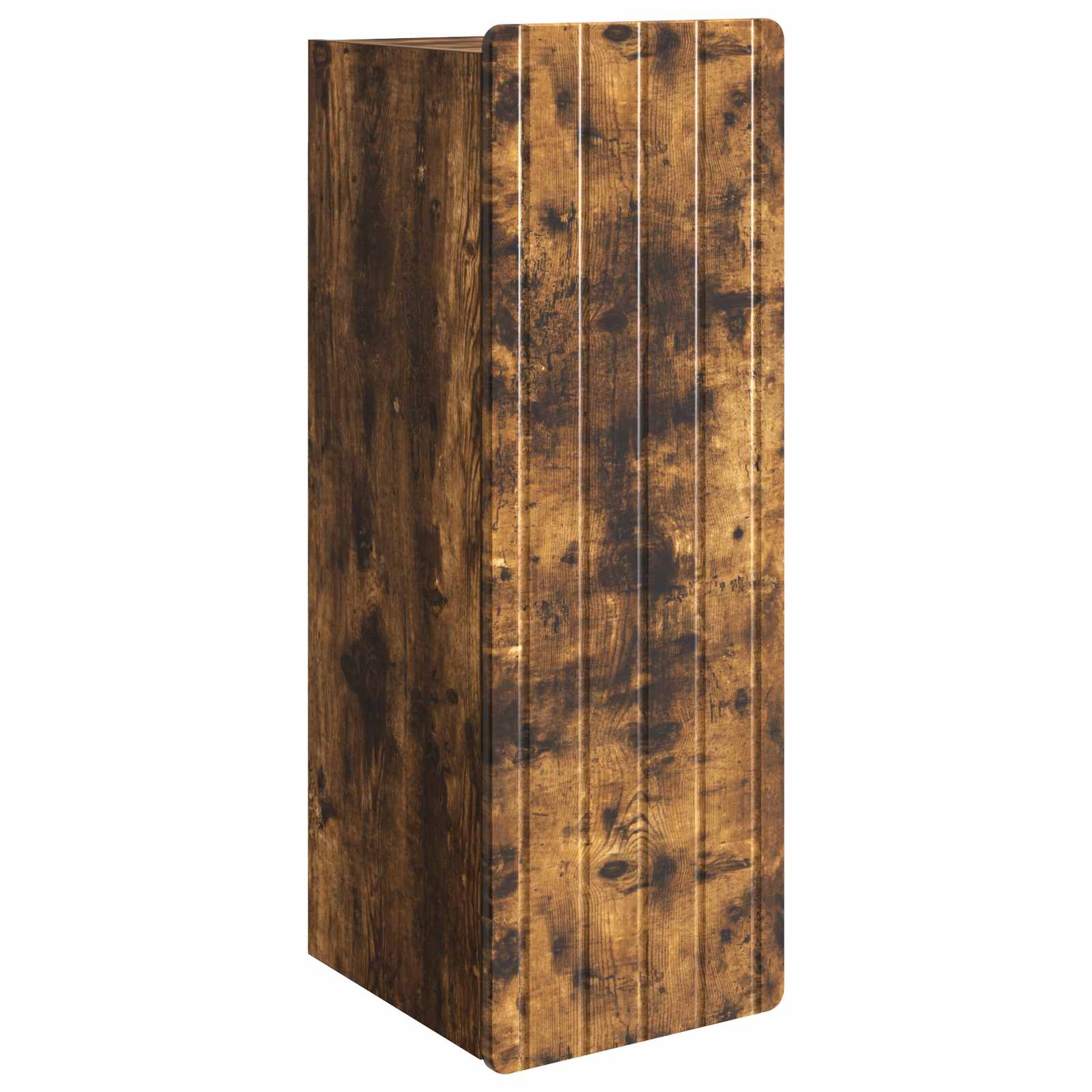 Wandkast Gerookt eiken 33 x 34,5 x 94 cm Bewerkt hout – afbeelding 2