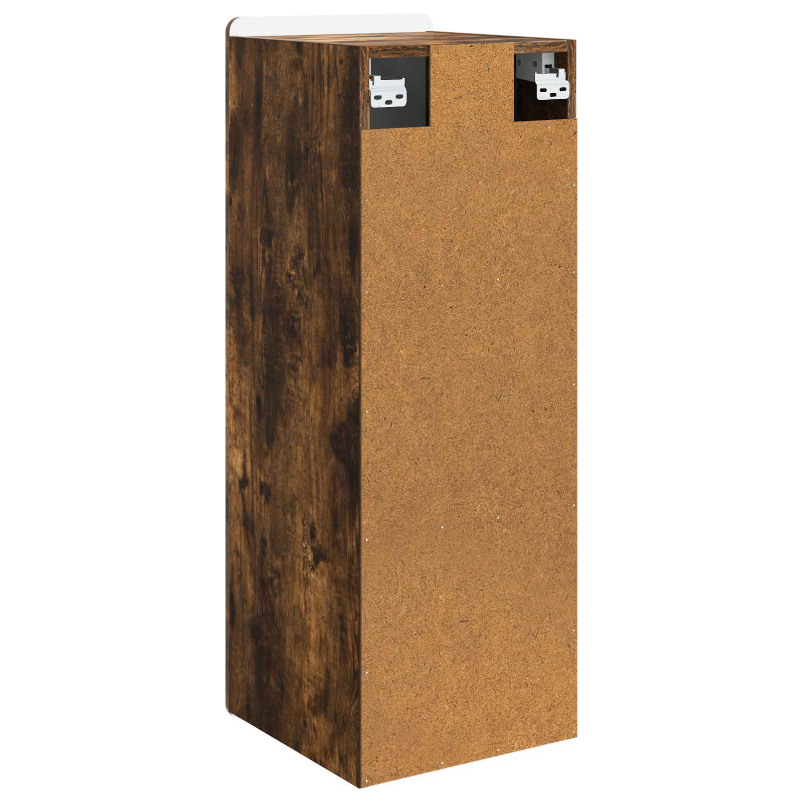Wandkast Gerookt eiken 33 x 34,5 x 94 cm Bewerkt hout – afbeelding 6