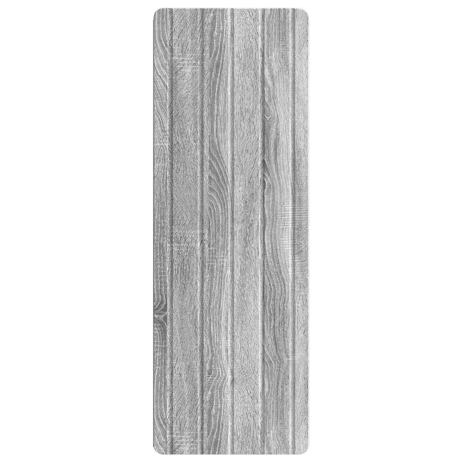 Wandkast Grijs Sonoma 33 x 34,5 x 94 cm Bewerkt hout – afbeelding 4