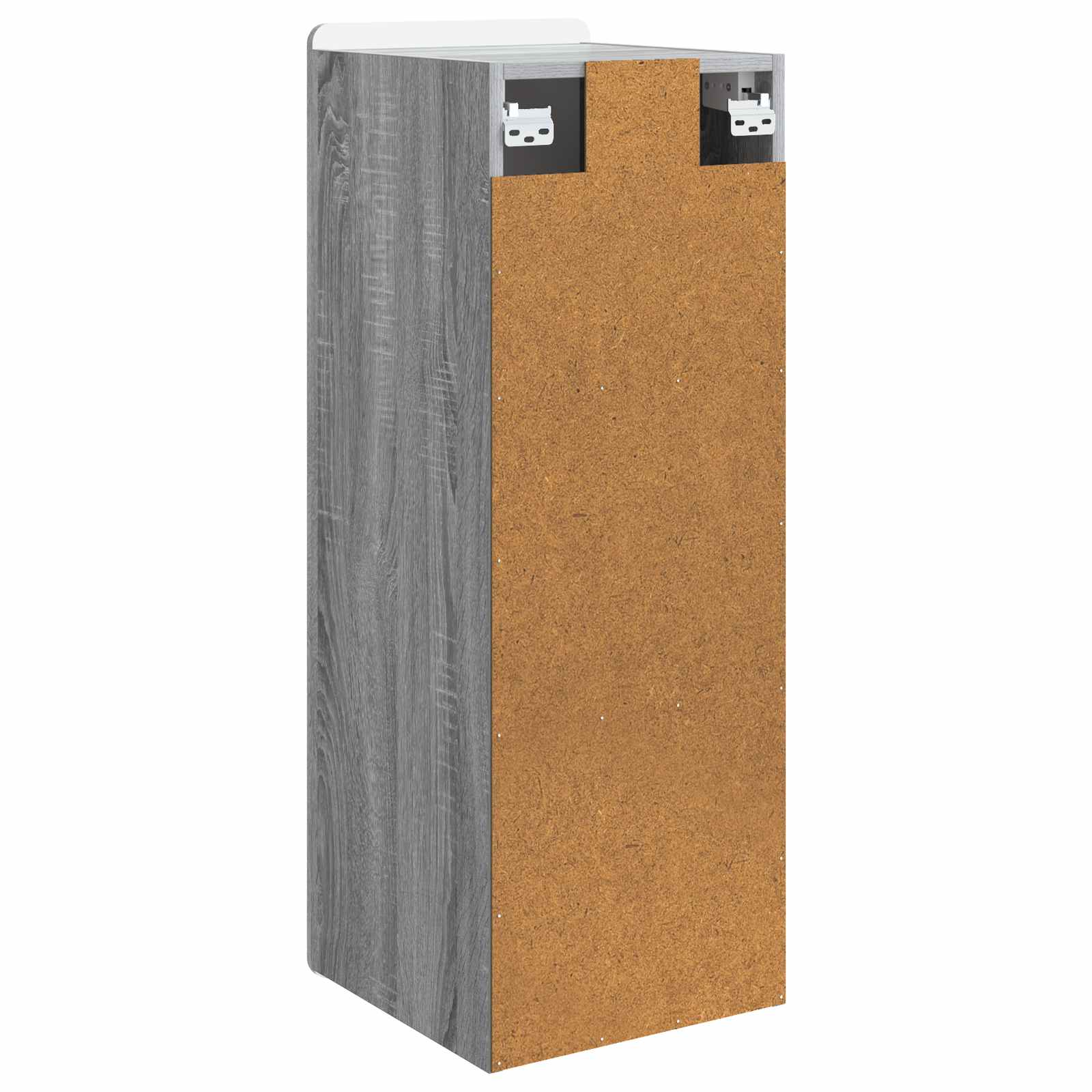 Wandkast Grijs Sonoma 33 x 34,5 x 94 cm Bewerkt hout – afbeelding 6