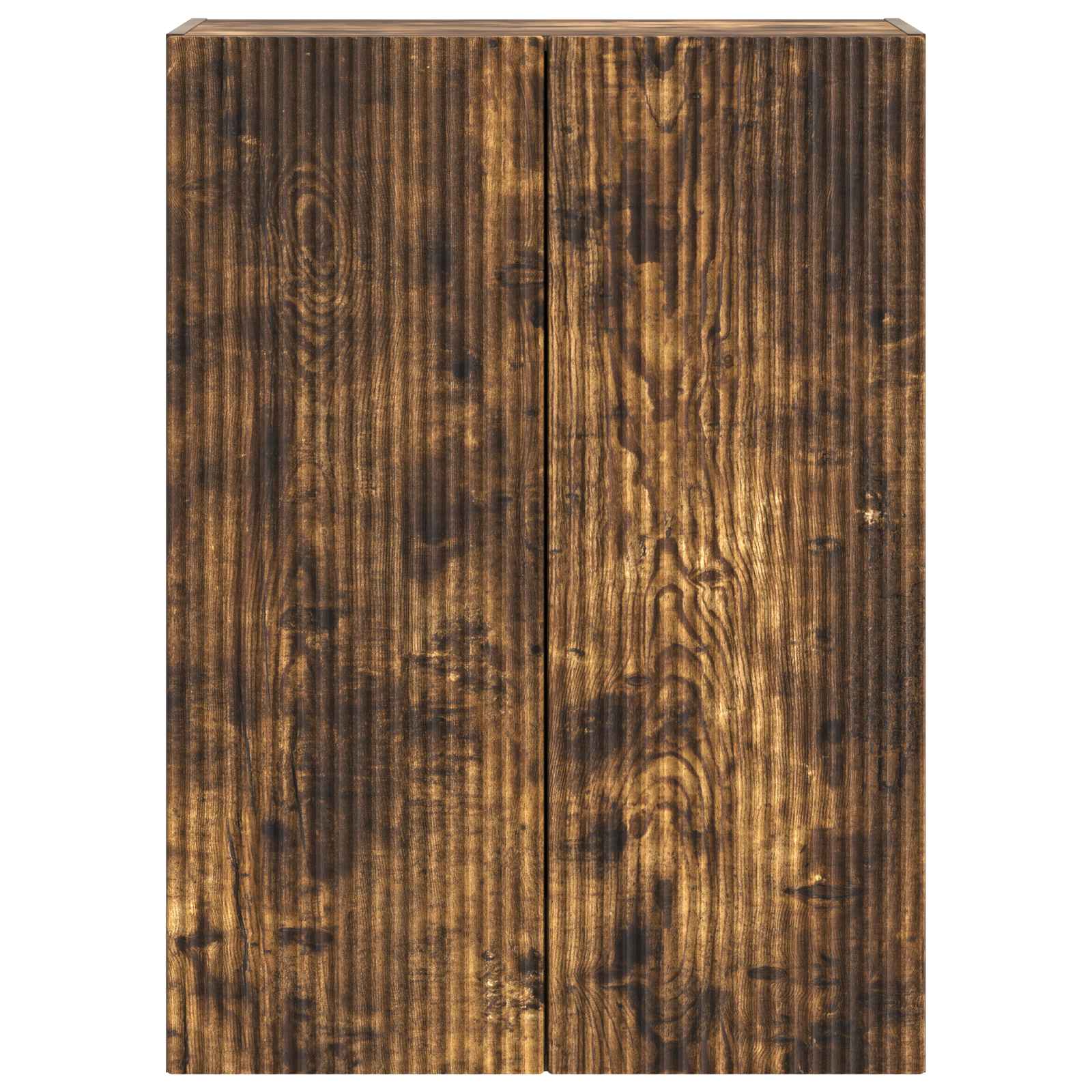 Wandkast Gerookt eiken 66 x 34,5 x 90 cm Bewerkt hout – afbeelding 4