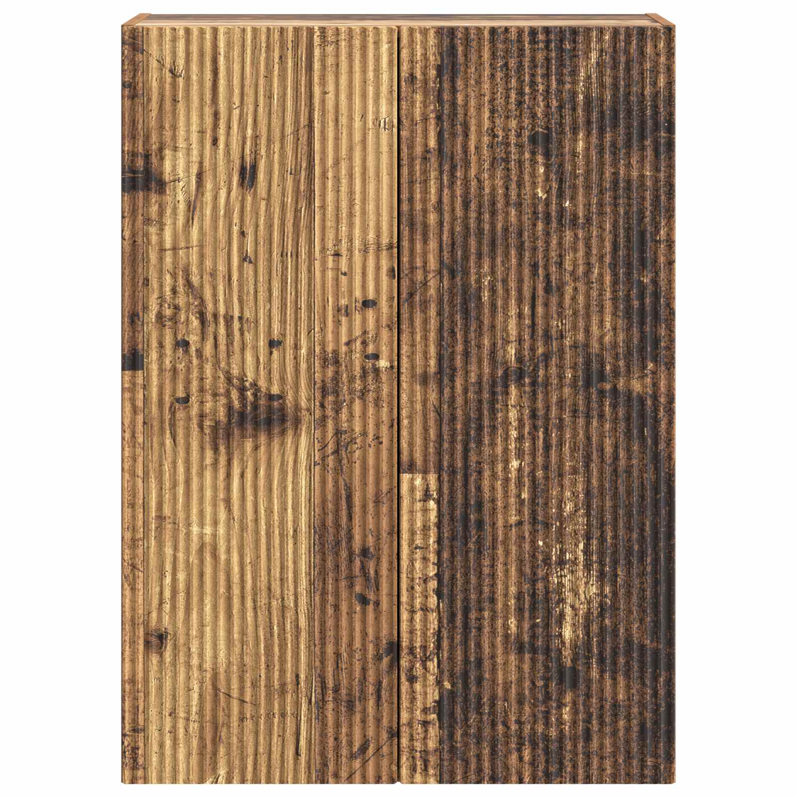 Wandkast Oud hout 66 x 34,5 x 90 cm Bewerkt hout – afbeelding 4