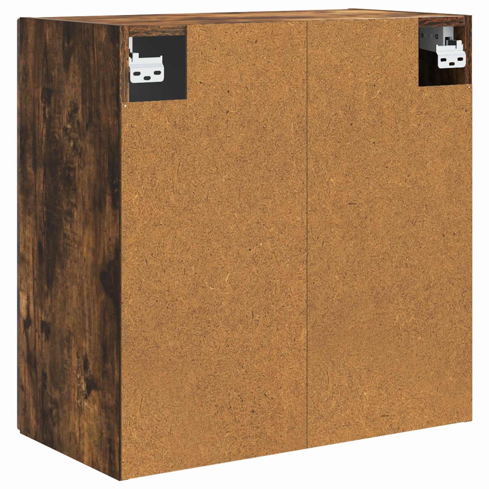 Wandkast Gerookt eiken 59 x 31 x 60 cm Bewerkt hout – afbeelding 6