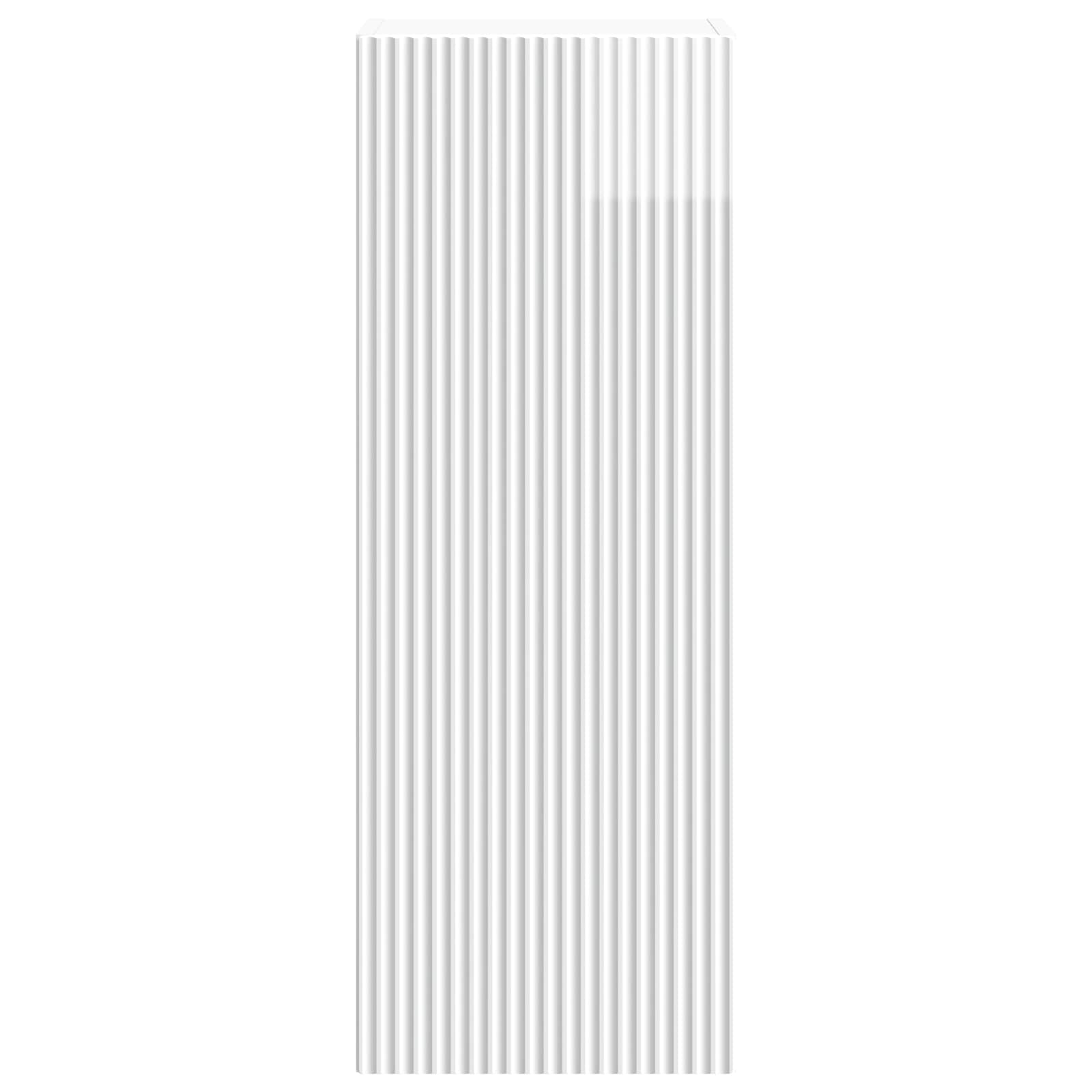 Wandkast Hoogglans Wit 33 x 34,5 x 90 cm Bewerkt hout – afbeelding 4
