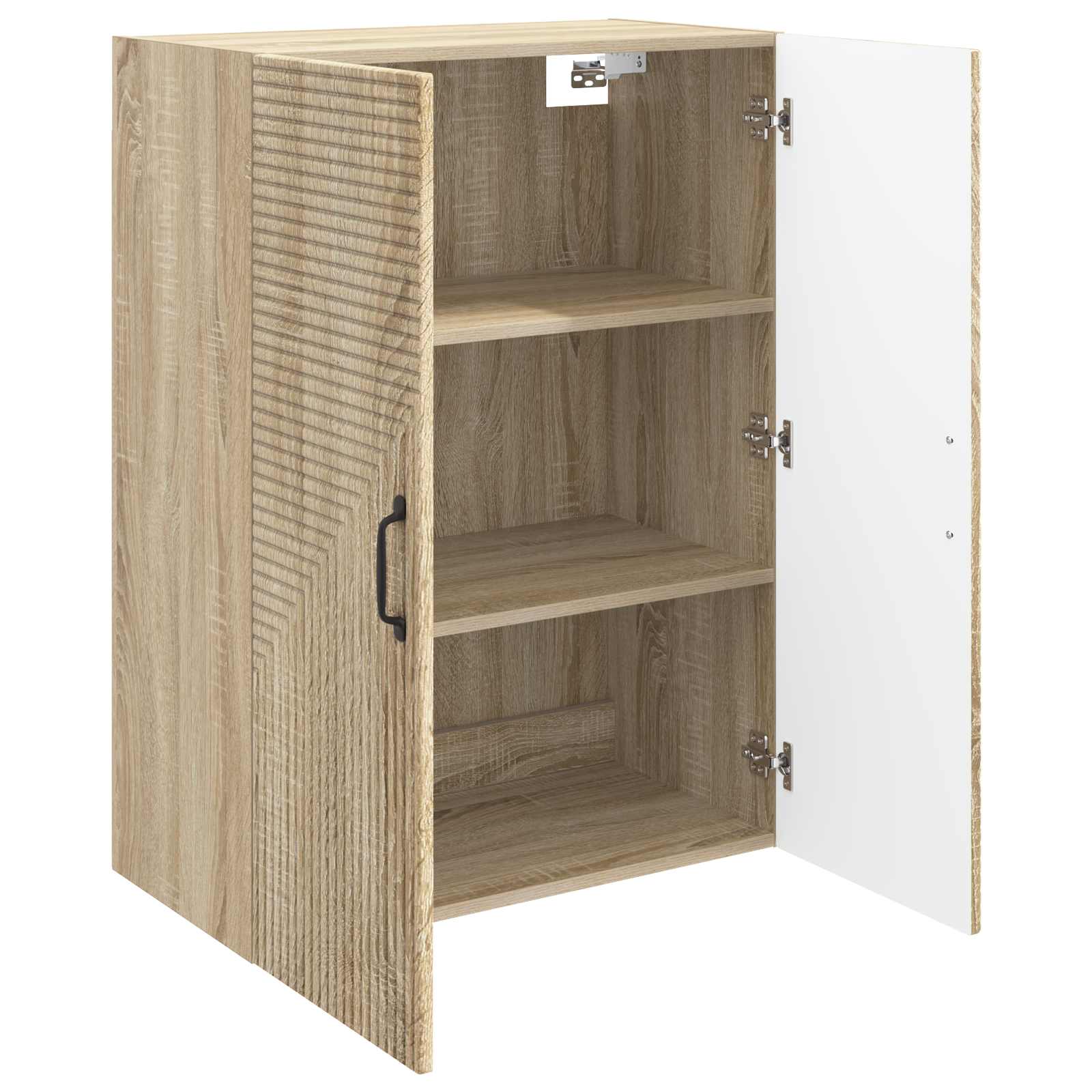 Wandkast Sonoma Eiken 66 x 34,5 x 90 cm Bewerkt hout – afbeelding 3