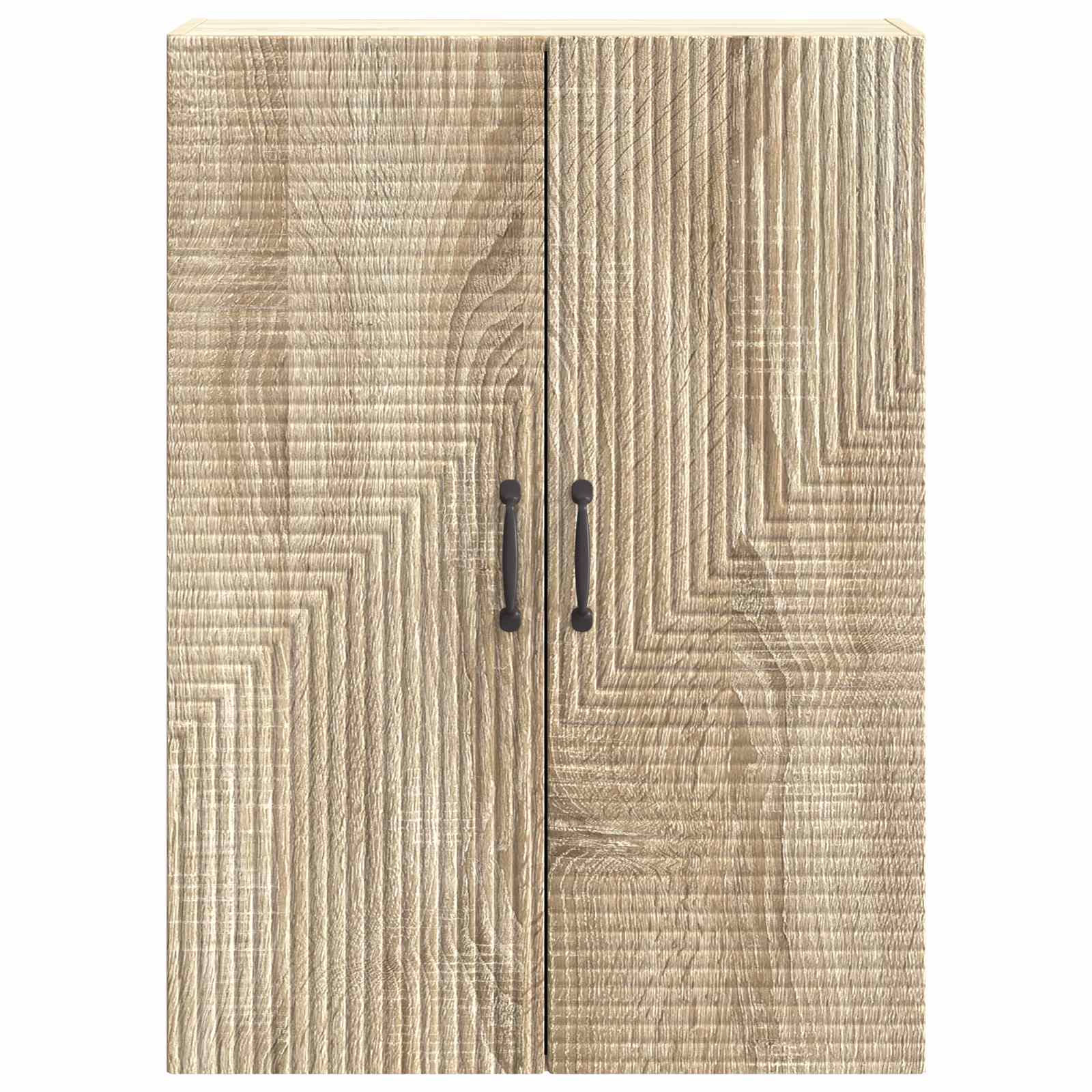 Wandkast Sonoma Eiken 66 x 34,5 x 90 cm Bewerkt hout – afbeelding 4