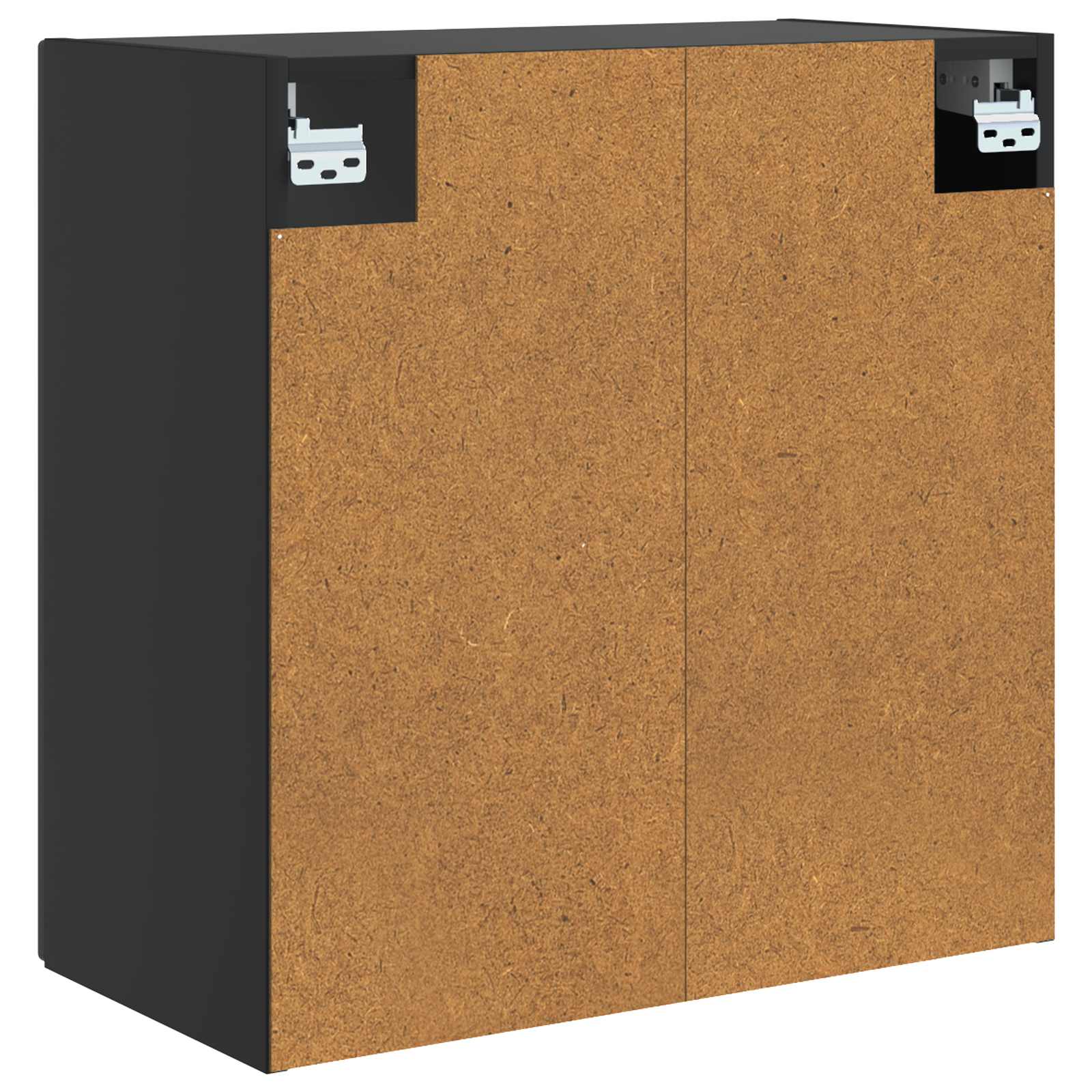 Wandkast Zwart 59 x 31 x 60 cm Bewerkt hout – afbeelding 6