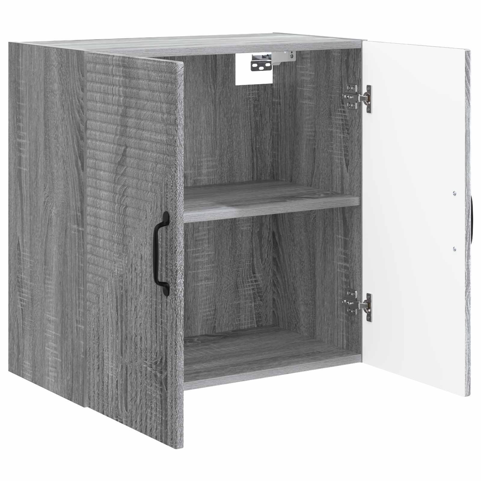 Wandkast Grijs Sonoma 59 x 31 x 60 cm Bewerkt hout – afbeelding 3