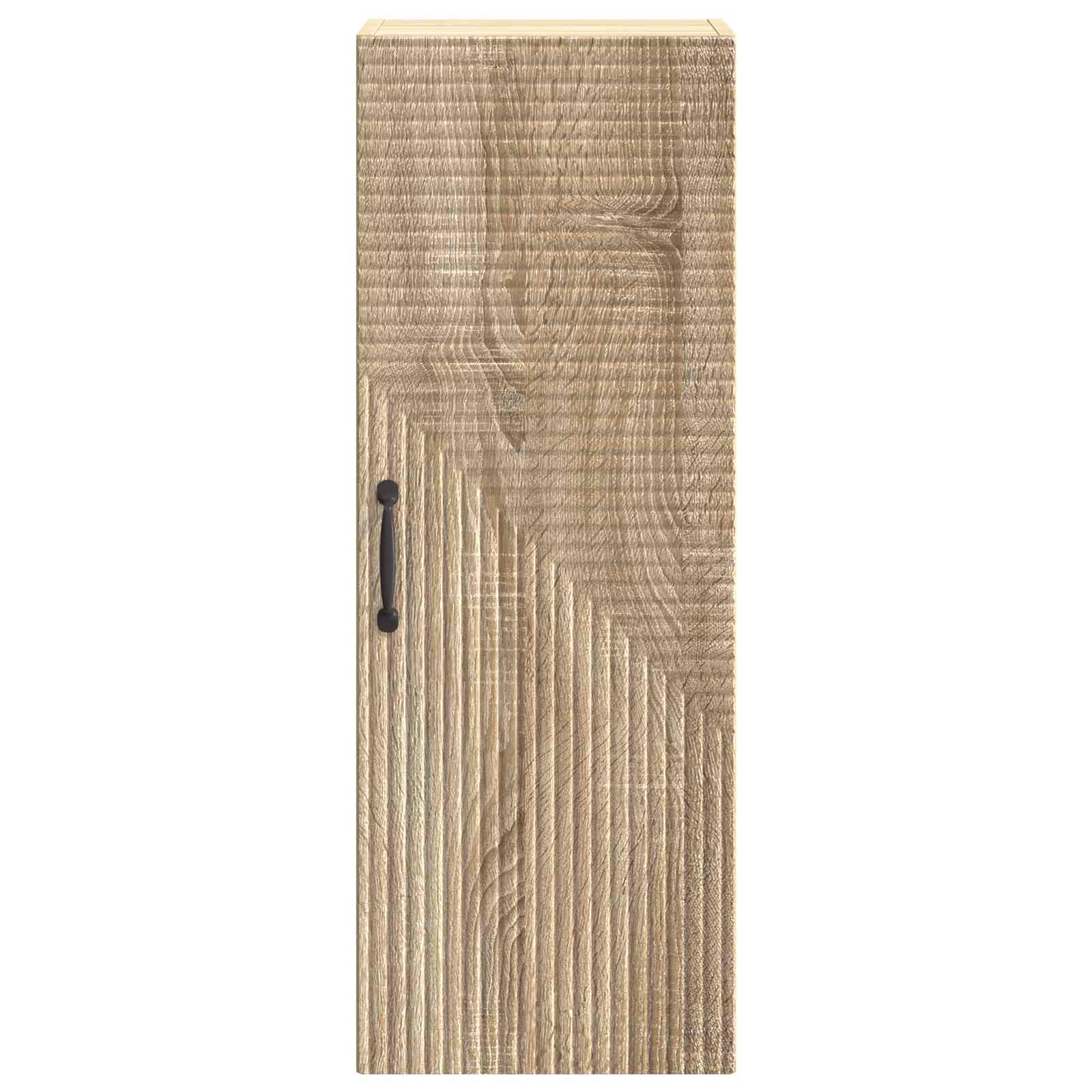 Wandkast Sonoma Eiken 33 x 34,5 x 90 cm Bewerkt hout – afbeelding 4