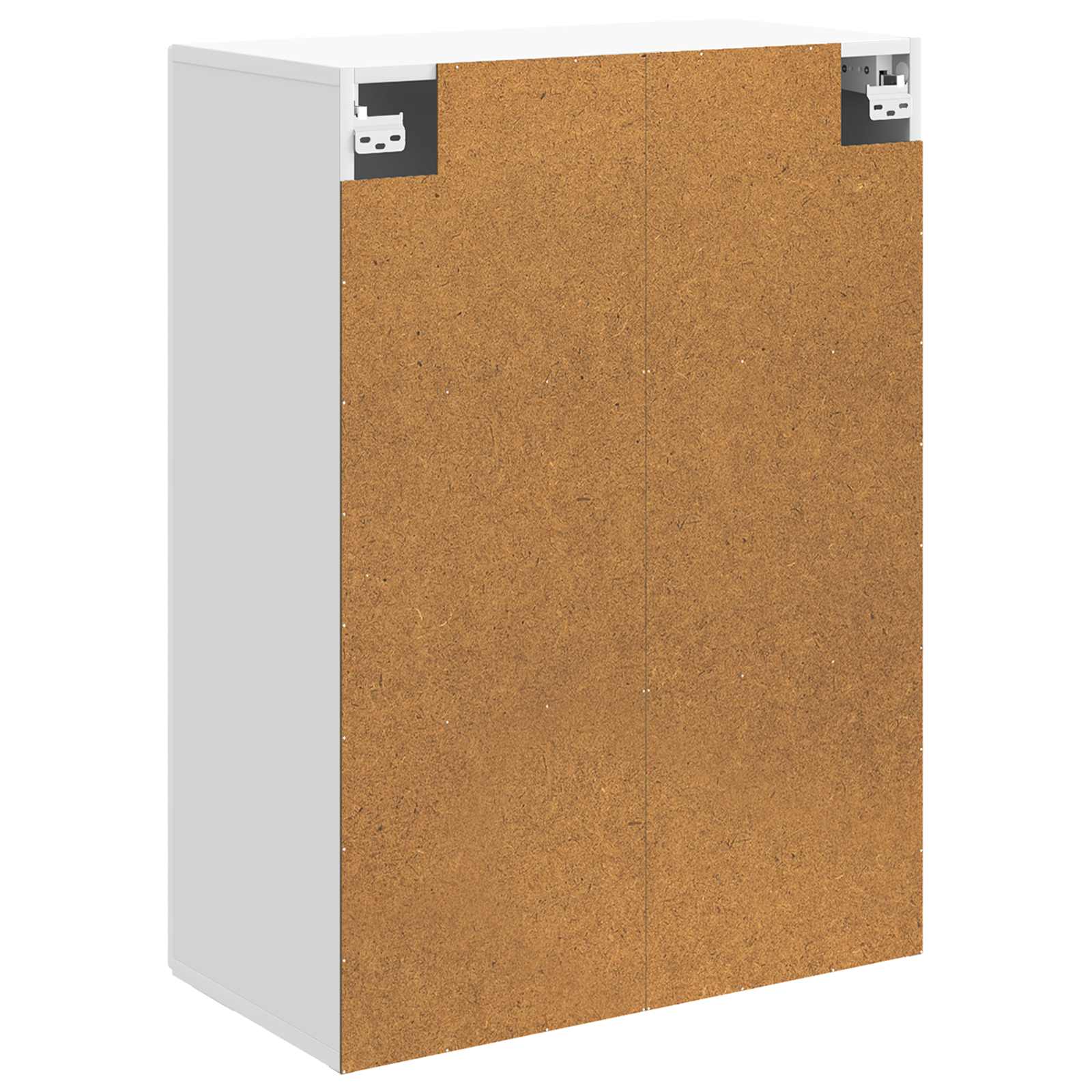 Wandkast Hoogglans Wit 66 x 34,5 x 90 cm Bewerkt hout – afbeelding 6