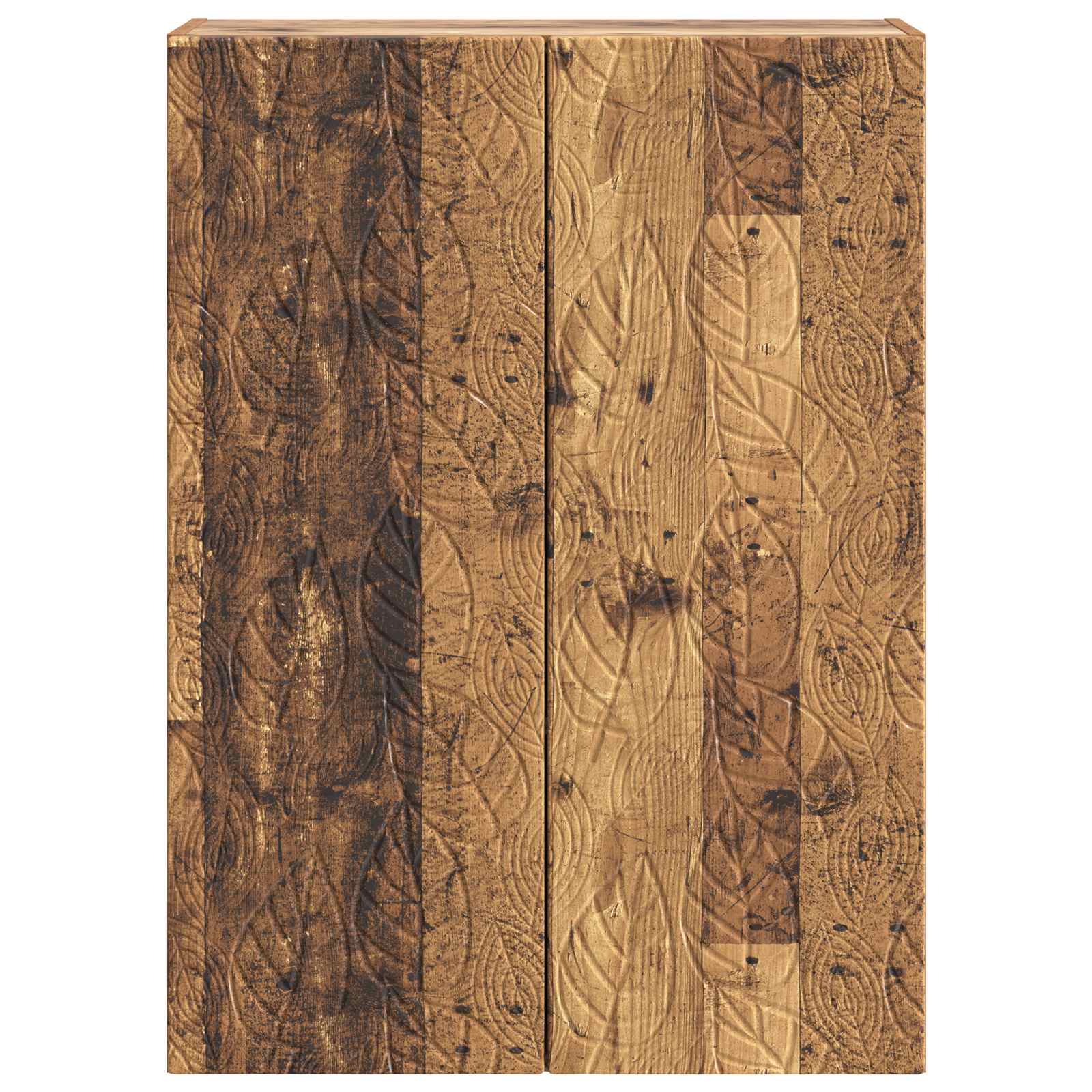 Wandkast Oud hout 66 x 34,5 x 90 cm Bewerkt hout – afbeelding 4
