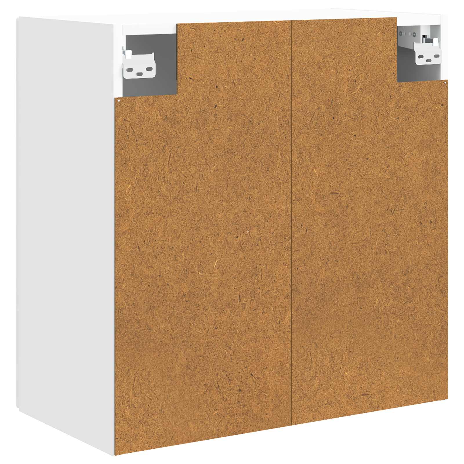 Wandkast Wit 59 x 31 x 60 cm Bewerkt hout – afbeelding 6