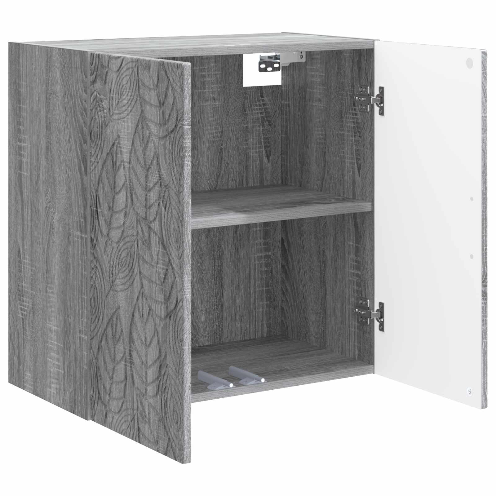 Wandkast Grijs Sonoma 59 x 31 x 60 cm Bewerkt hout – afbeelding 3