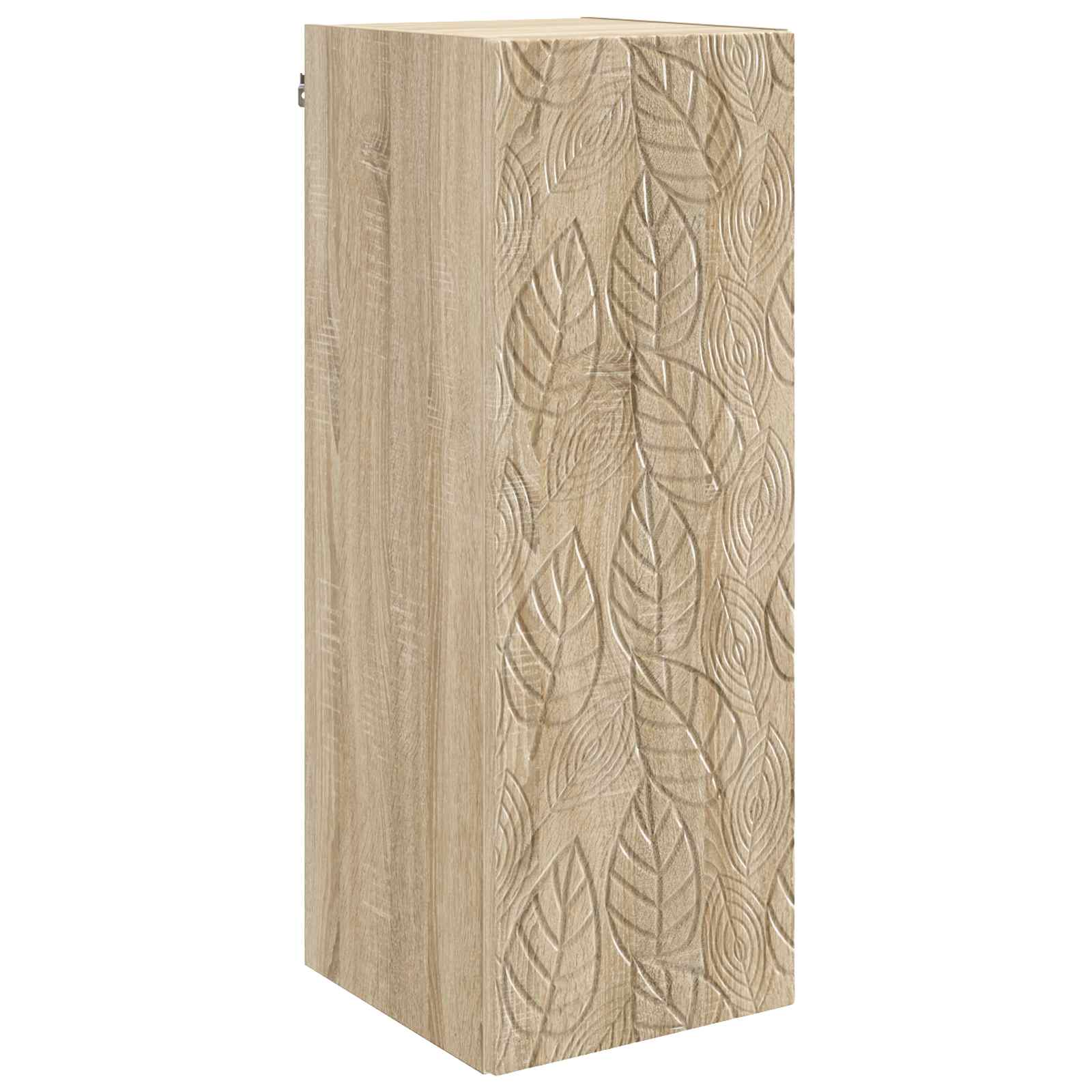 Wandkast Sonoma Eiken 33 x 34,5 x 90 cm Bewerkt hout – afbeelding 1