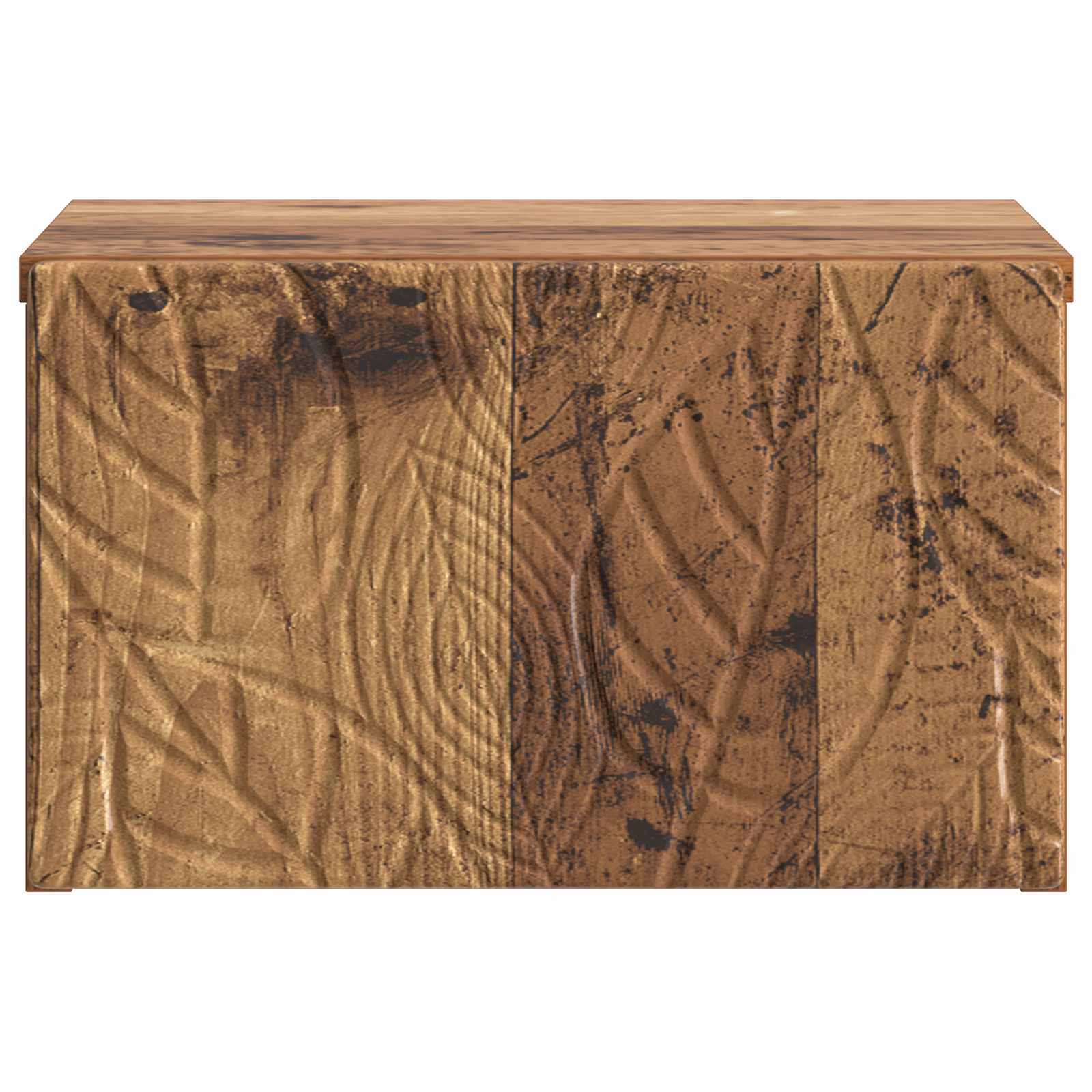Wandmontage Zijtafel 2 pcs Oud hout 34,5 x 33 x 20 cm – afbeelding 6