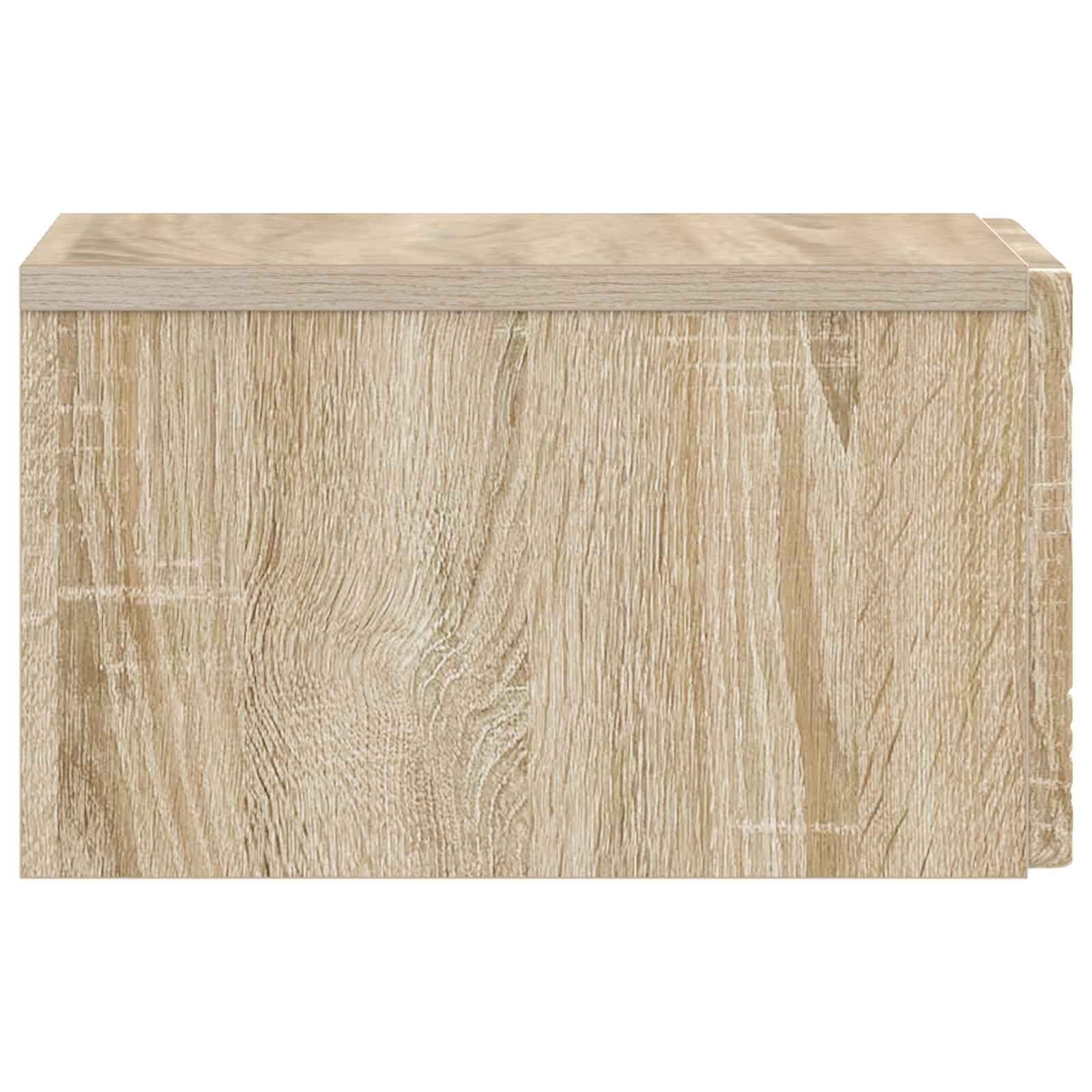 Wandbeugel Bedkast Sonoma Eiken 49 x 34,5 x 20 cm Bewerkt hout – afbeelding 5