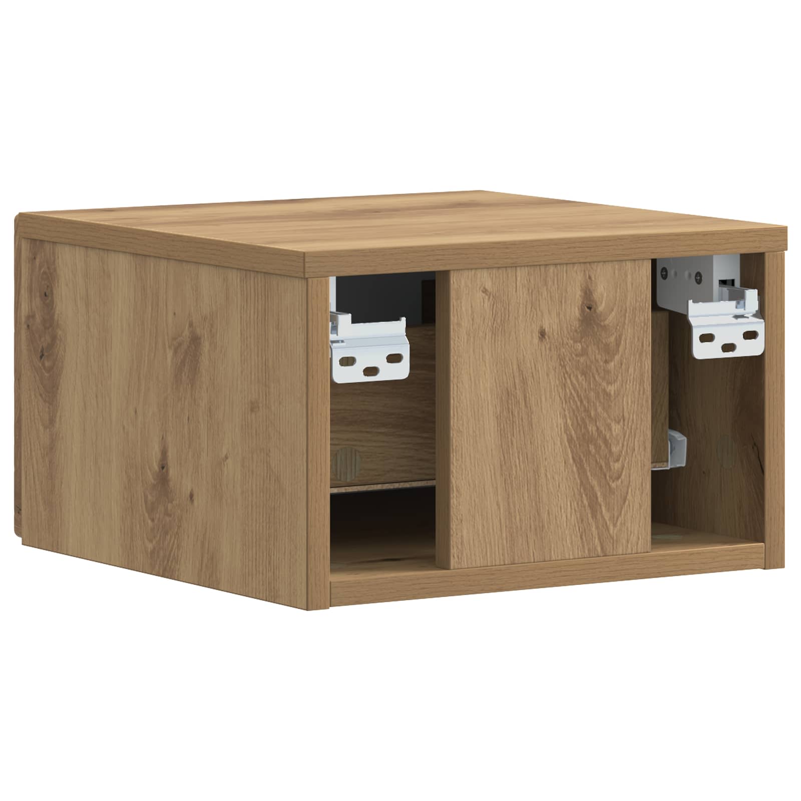 Wandbeugel Bedkast Artisanaal eiken 49 x 34,5 x 20 cm – afbeelding 6