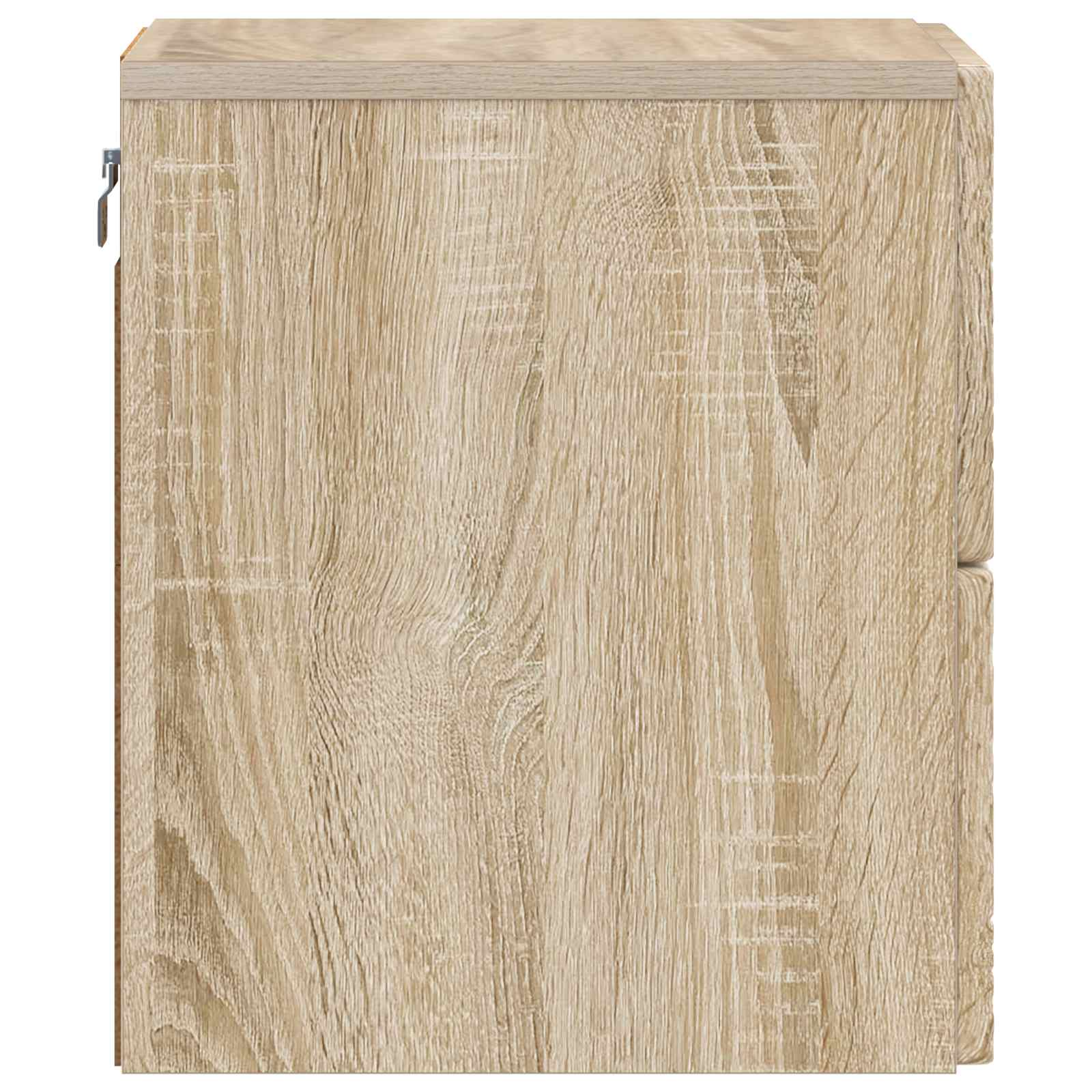 Wandbeugel Bedkast 2 pcs Sonoma Eiken 34,5 x 33 x 40 cm – afbeelding 7