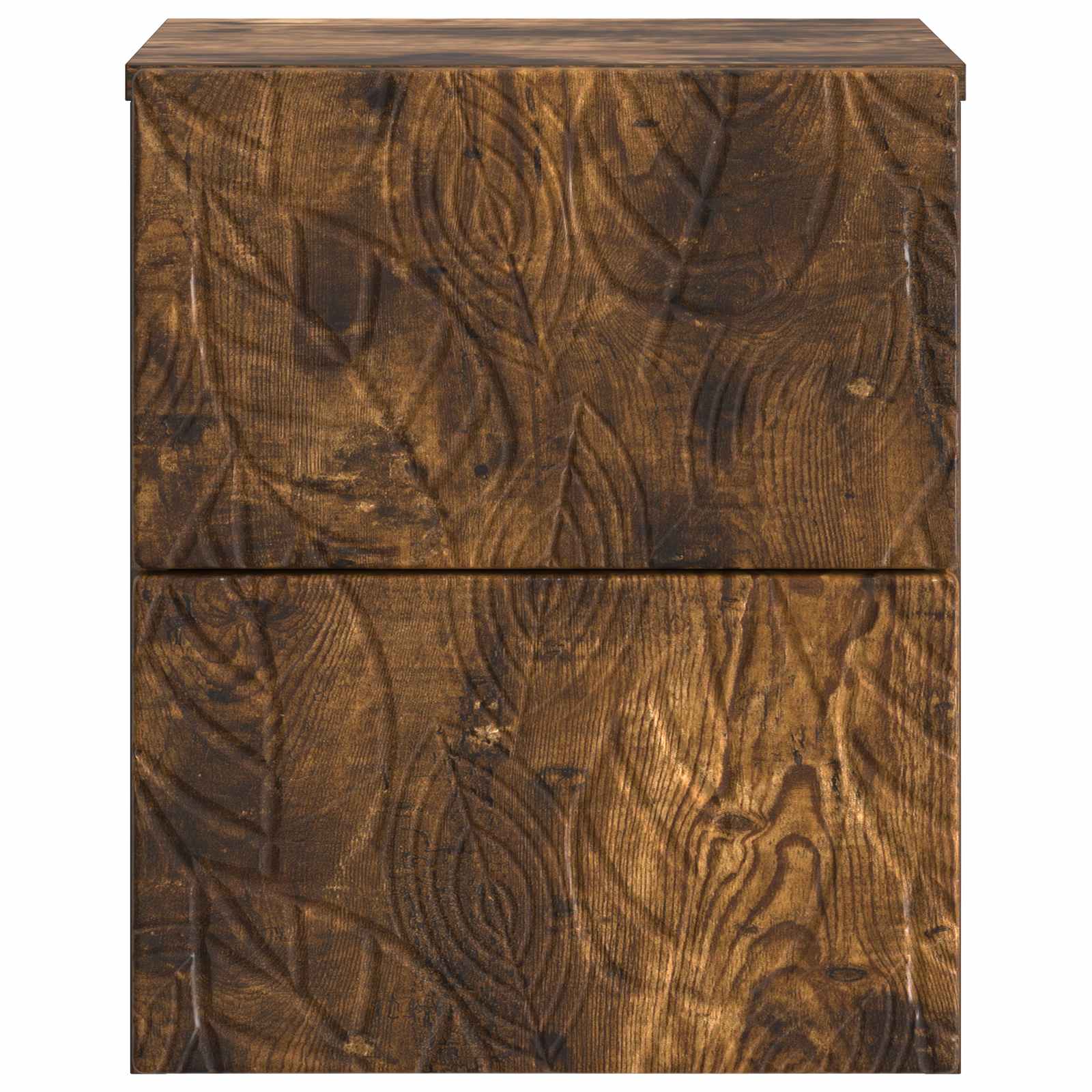 Wandbeugel Bedkast 2 pcs Gerookt eiken 34,5 x 33 x 40 cm – afbeelding 6