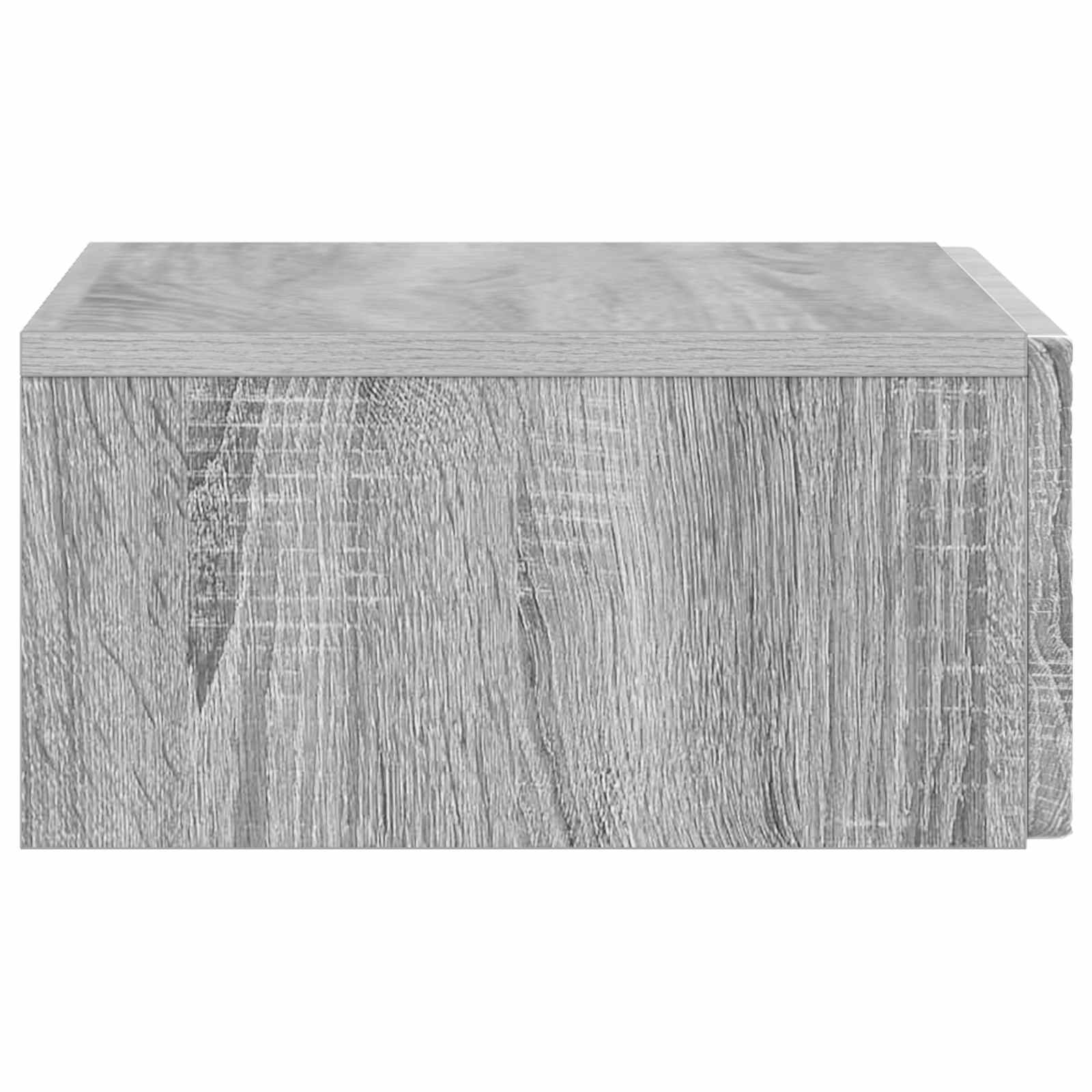 Wandmontage Zijtafel Grijs Sonoma 87,5 x 34,5 x 17 cm – afbeelding 5