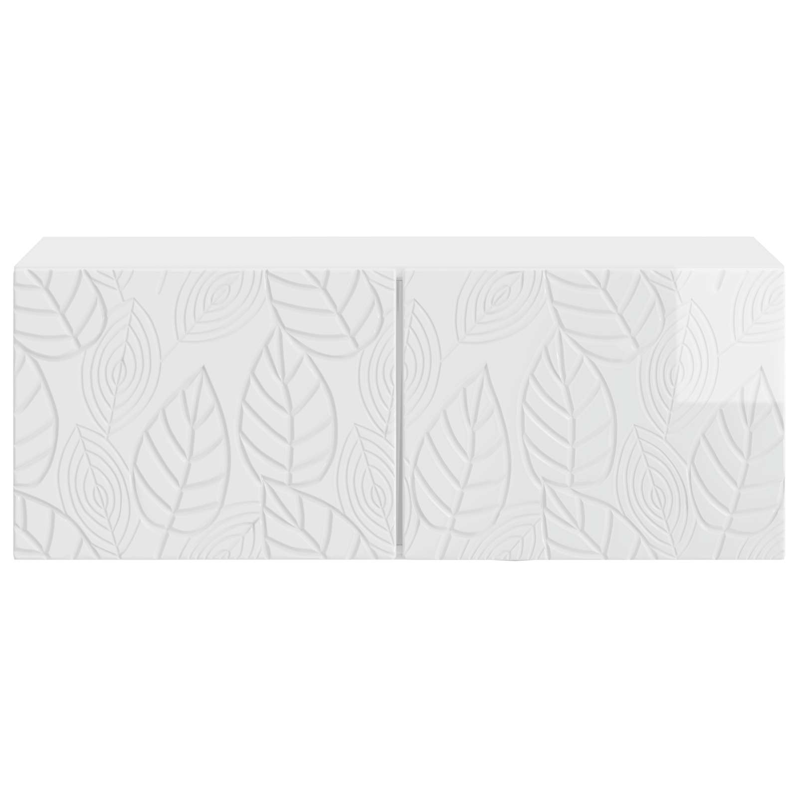 Wandbeugel TV-kast 59,5 x 41 x 30 cm Hoogglans Wit Bewerkt hout – afbeelding 5