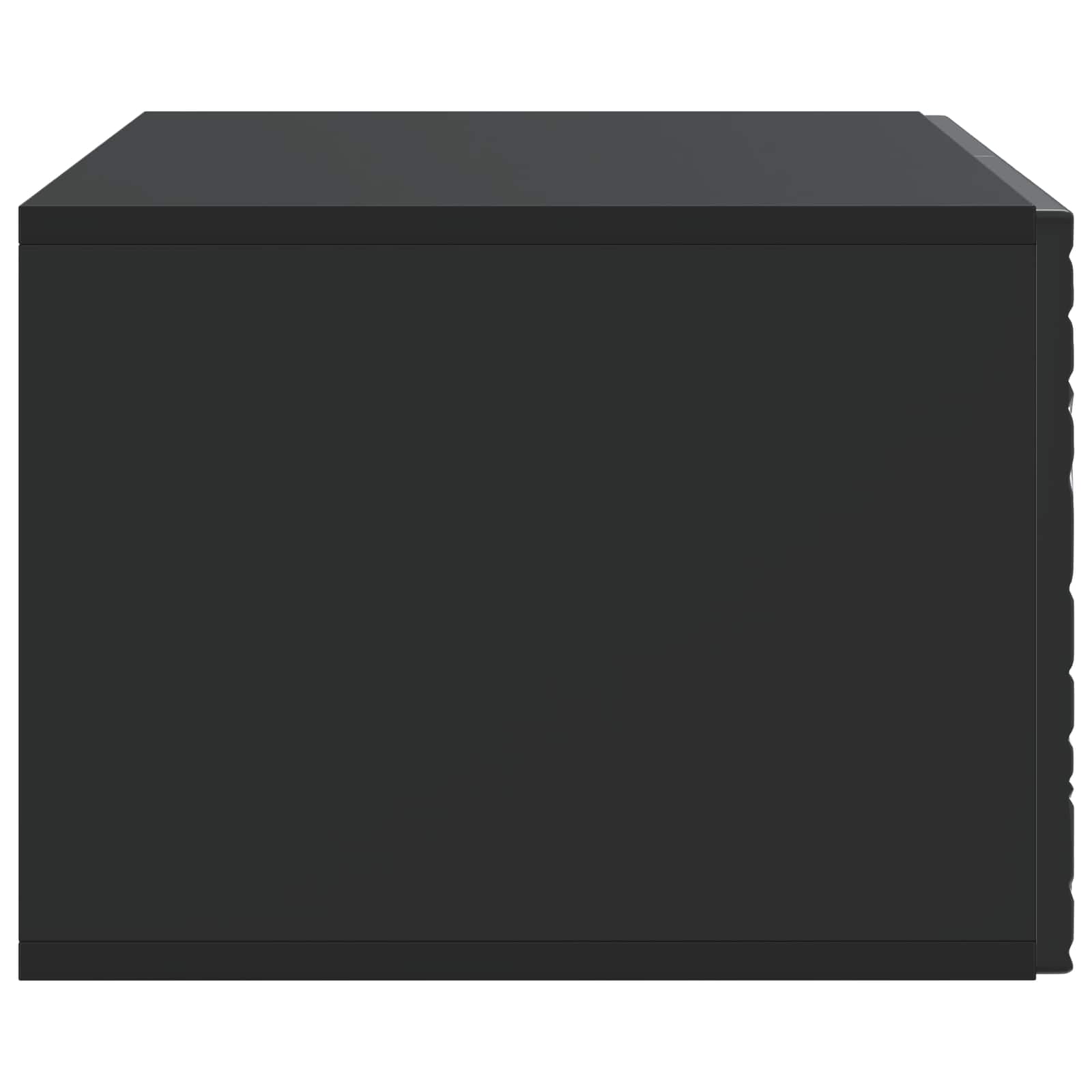 Wandbeugel TV-kast 78,5 x 41 x 30 cm Zwart Bewerkt hout – afbeelding 6