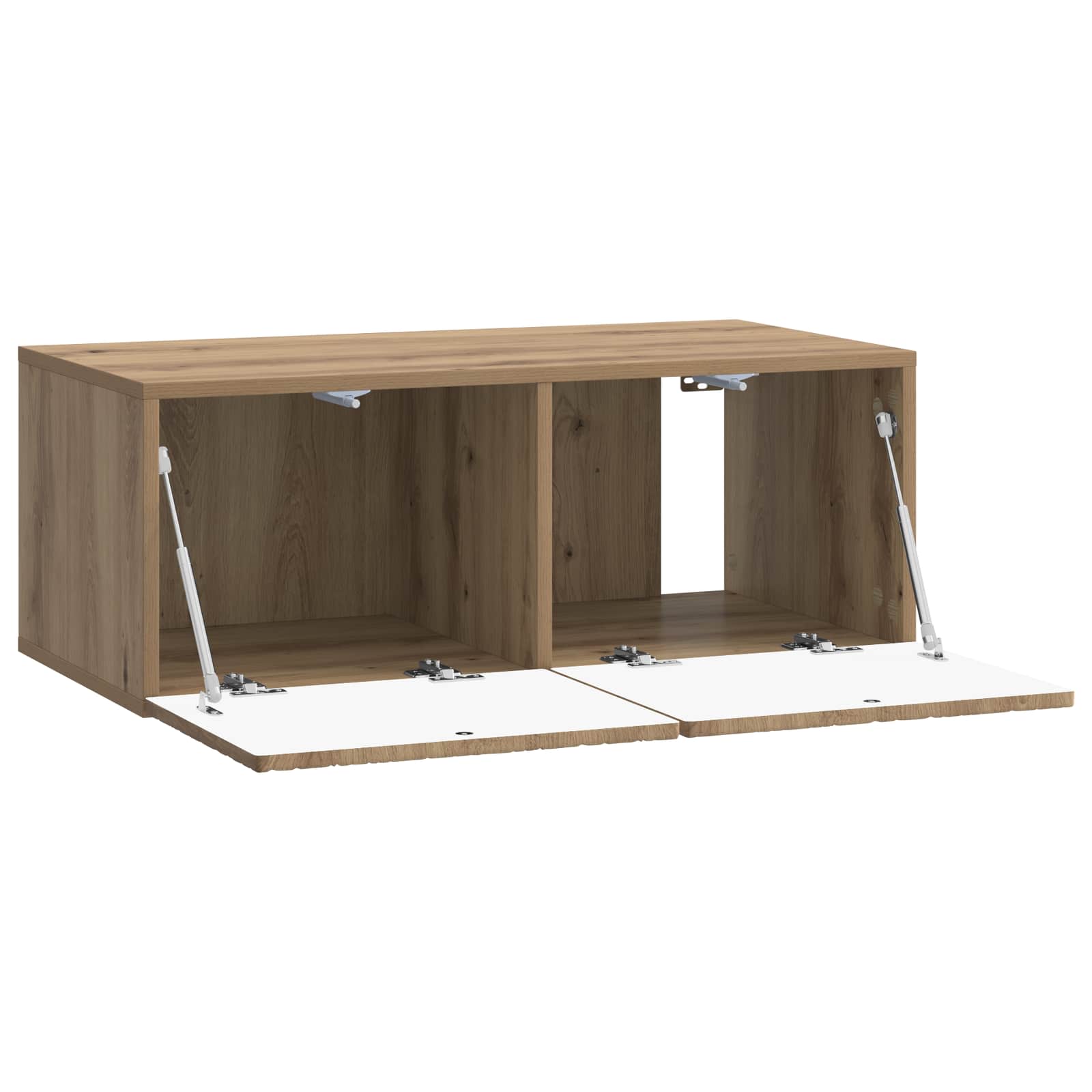 Wandbeugel TV-kast 78,5 x 41 x 30 cm Artisanaal eiken – afbeelding 4