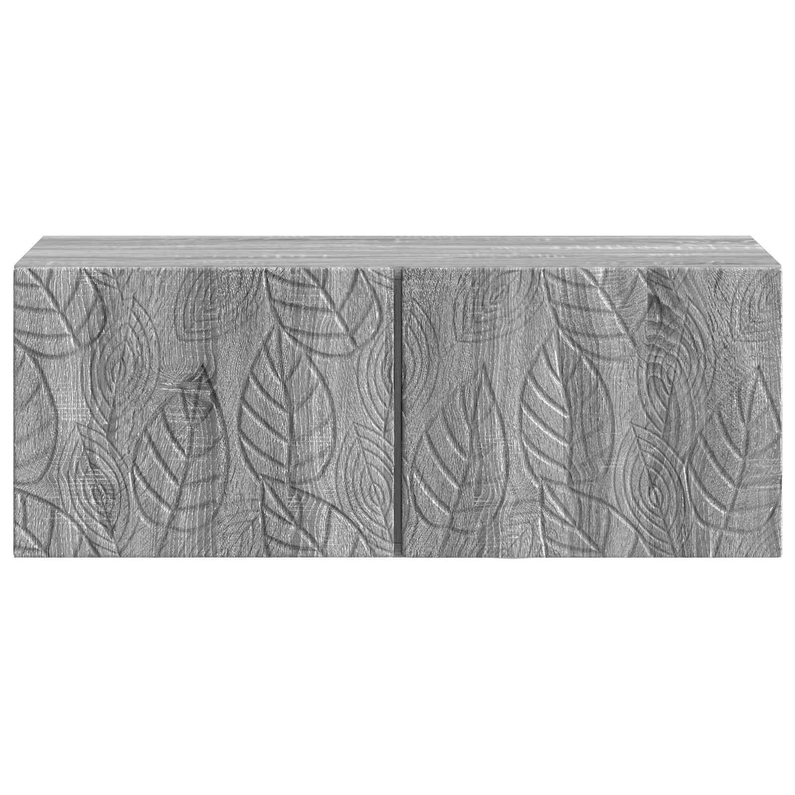 Wandbeugel TV-kast 59,5 x 31 cm Grijs Sonoma Bewerkt hout – afbeelding 5