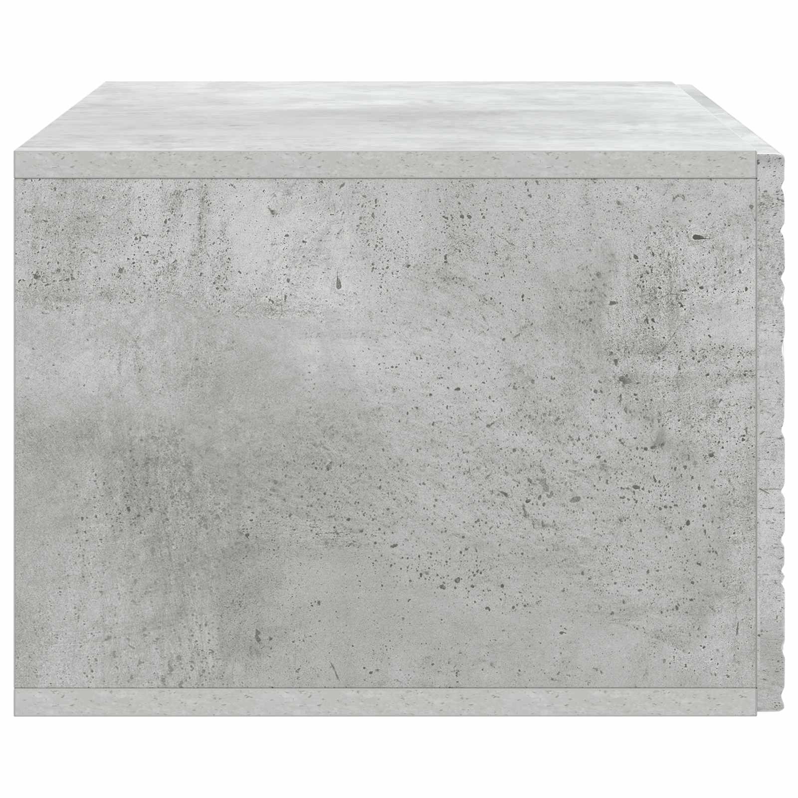 Wandbeugel TV-kast 78,5 x 31 cm Betongrijs Bewerkt hout – afbeelding 6
