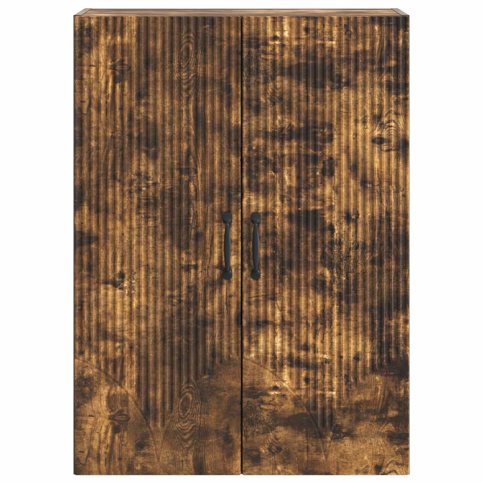 Wandkast Gerookt eiken 66 x 34,5 x 90 cm Bewerkt hout – afbeelding 4