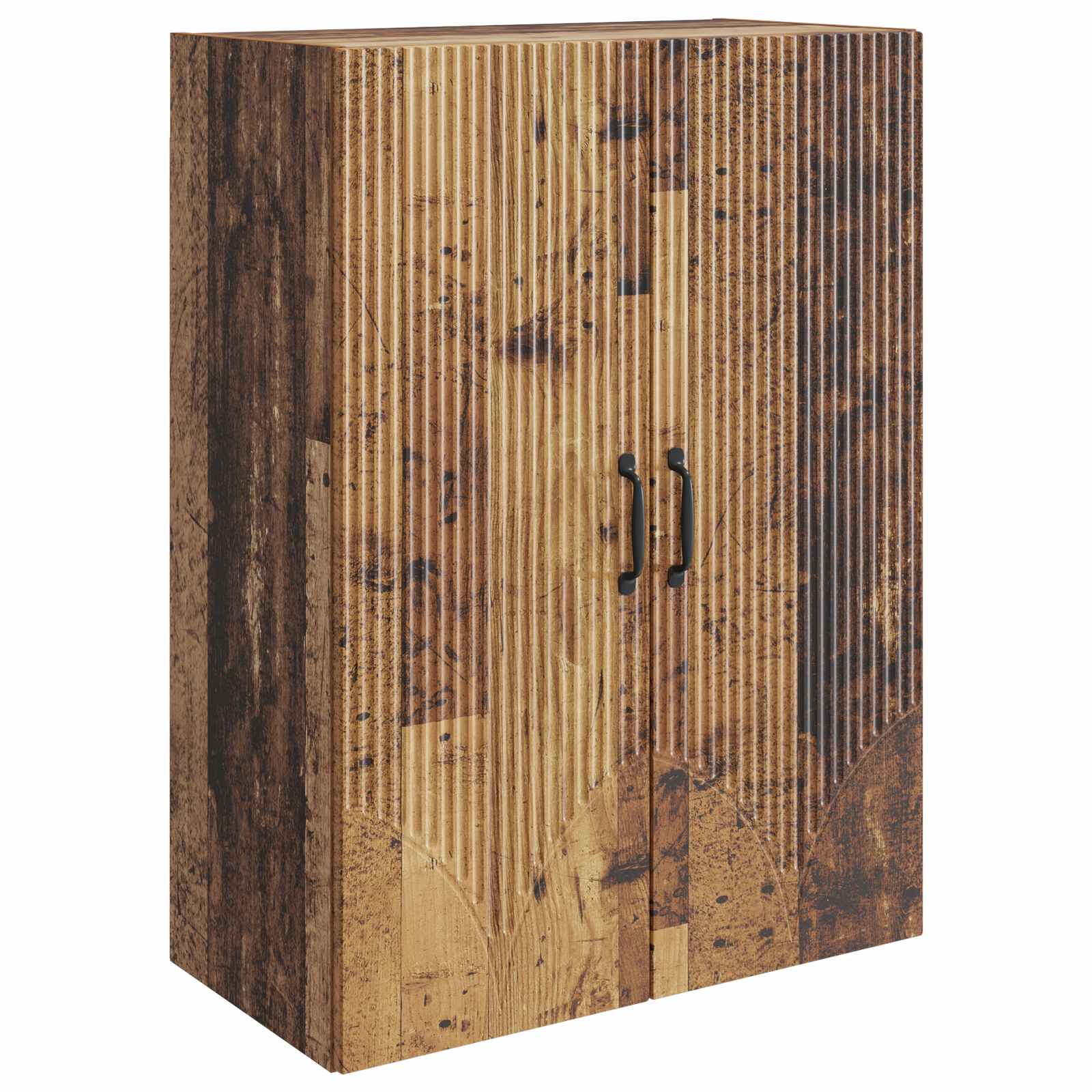 Wandkast Oud hout 66 x 34,5 x 90 cm Bewerkt hout – afbeelding 2