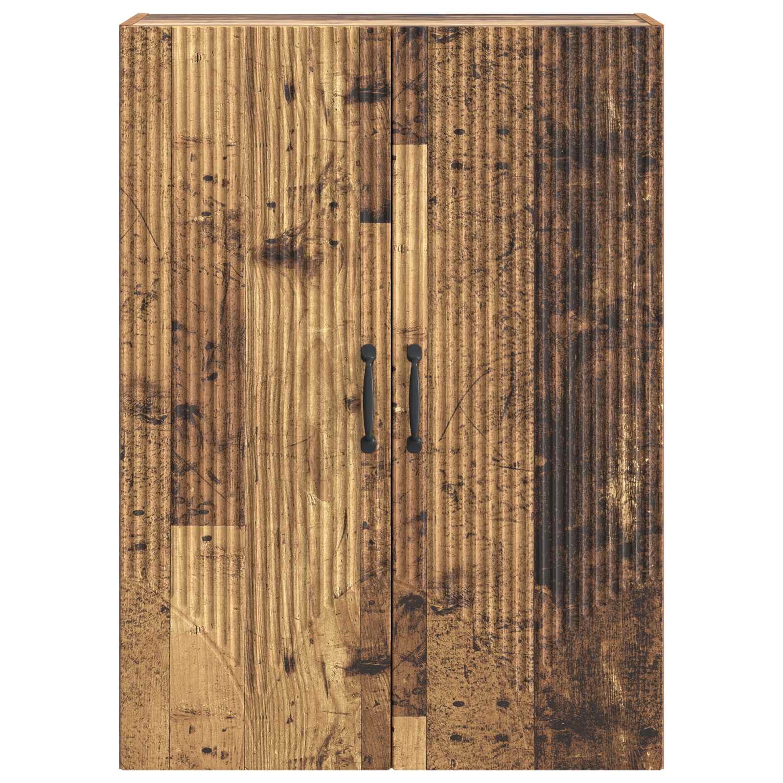 Wandkast Oud hout 66 x 34,5 x 90 cm Bewerkt hout – afbeelding 4