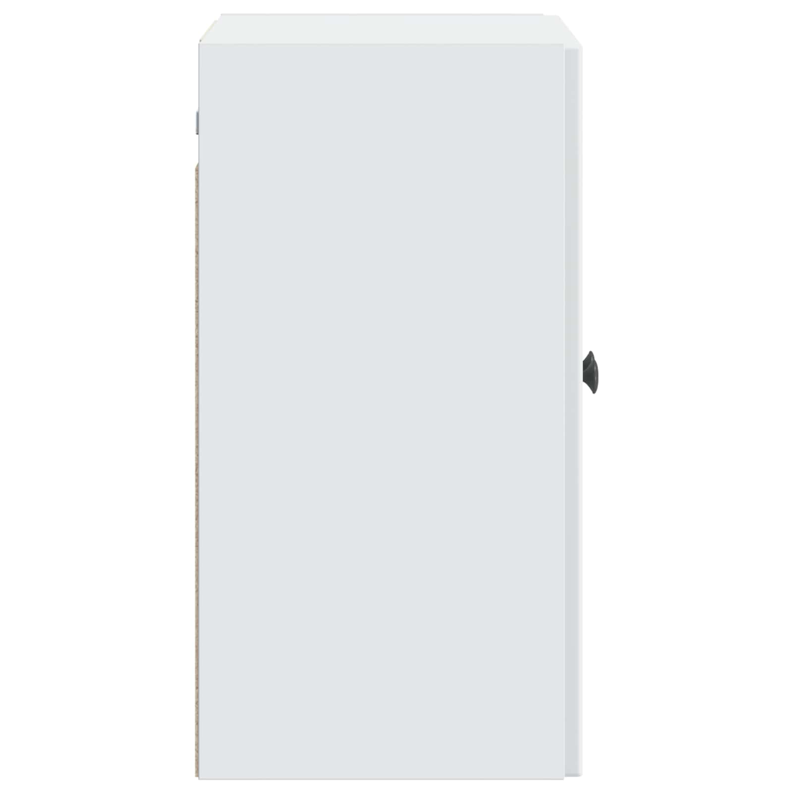 Wandkast Wit 59 x 31 x 60 cm Bewerkt hout – afbeelding 5