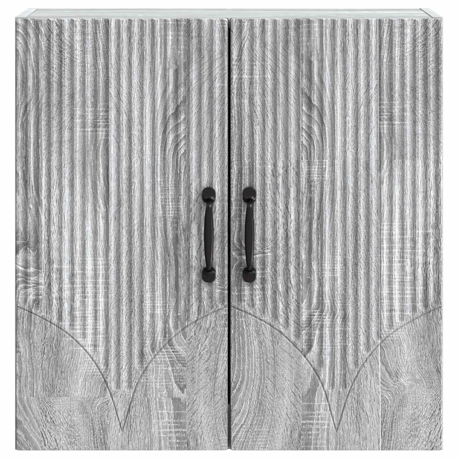 Wandkast Grijs Sonoma 59 x 31 x 60 cm Bewerkt hout – afbeelding 4