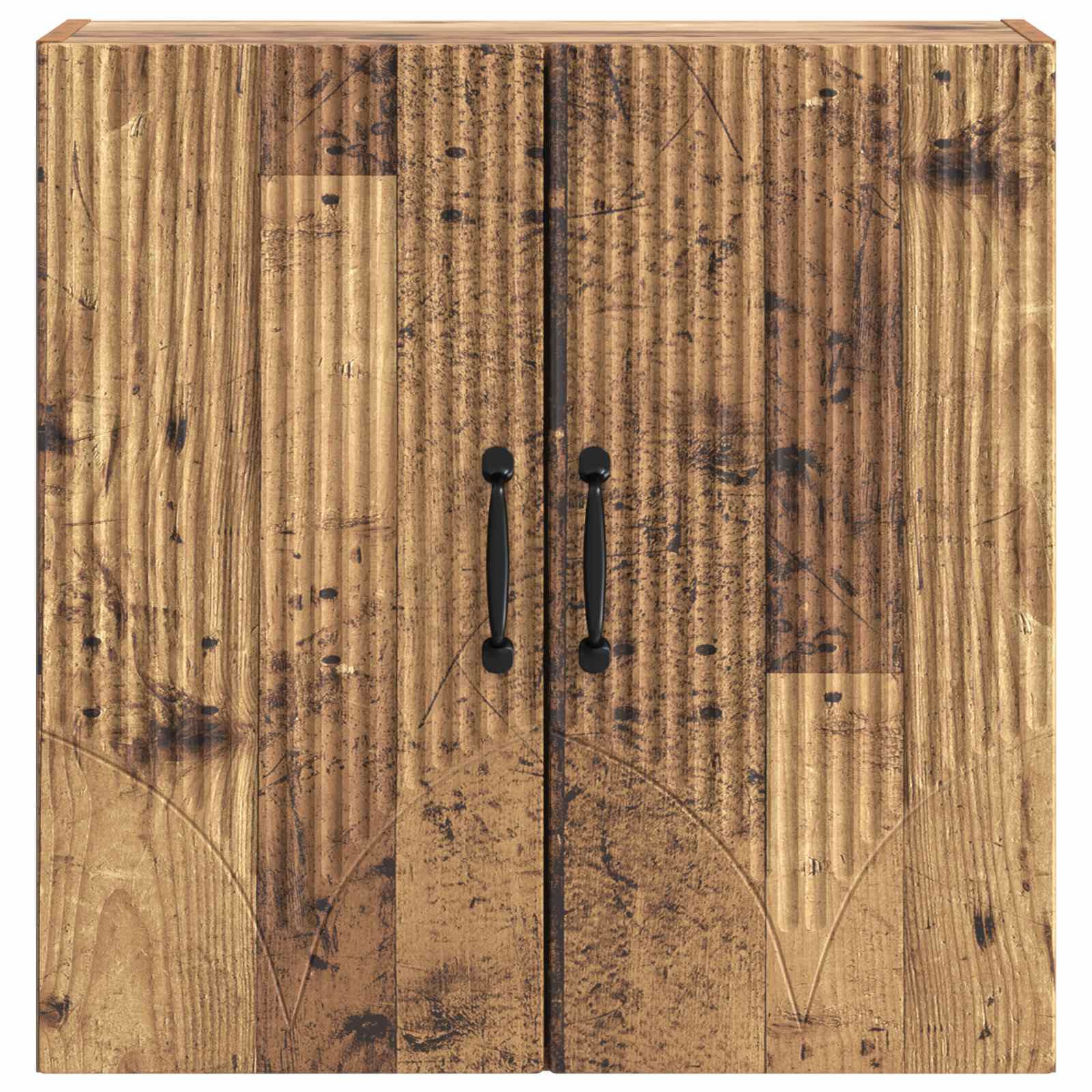 Wandkast Oud hout 59 x 31 x 60 cm Bewerkt hout – afbeelding 4